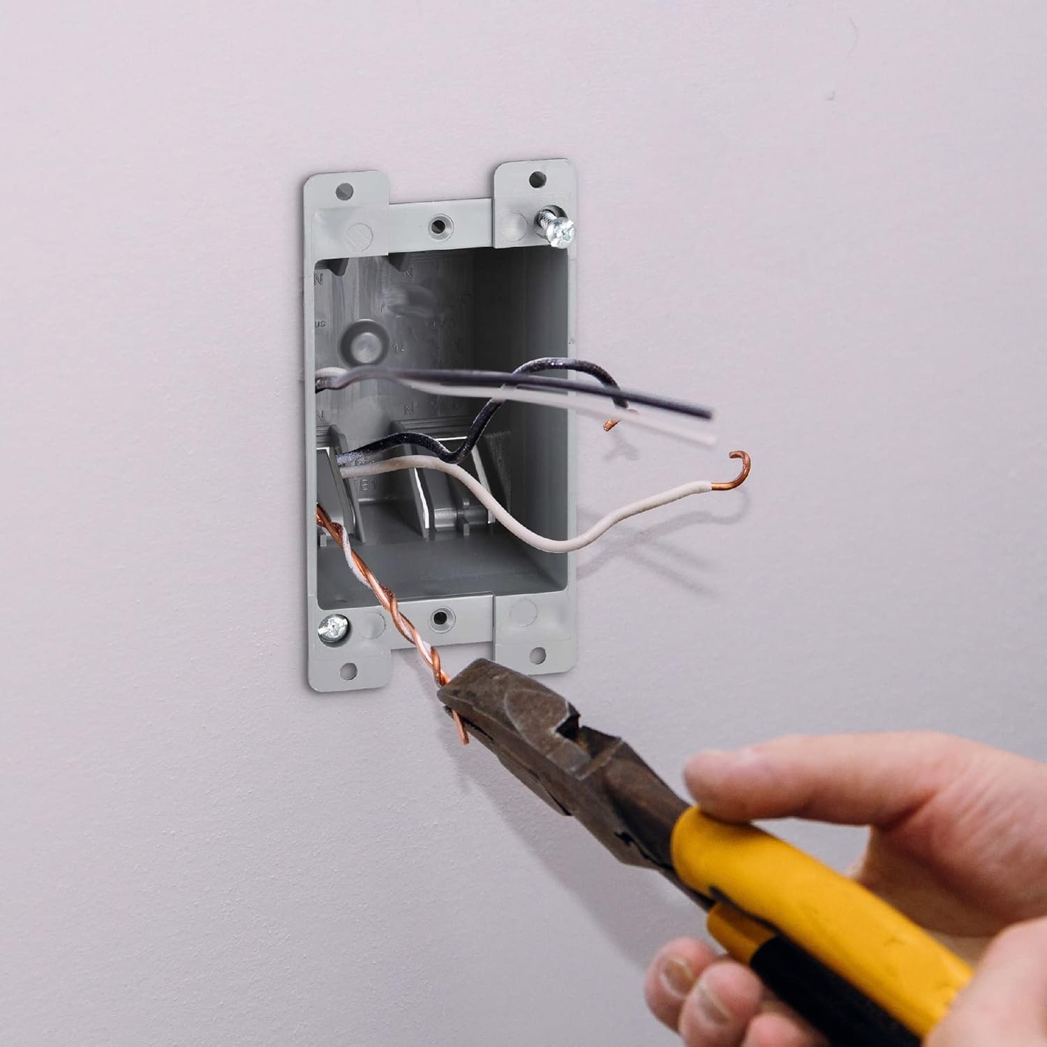 Durable 14 Cubic Inch PVC Junction Box for Safe Electrical Installations