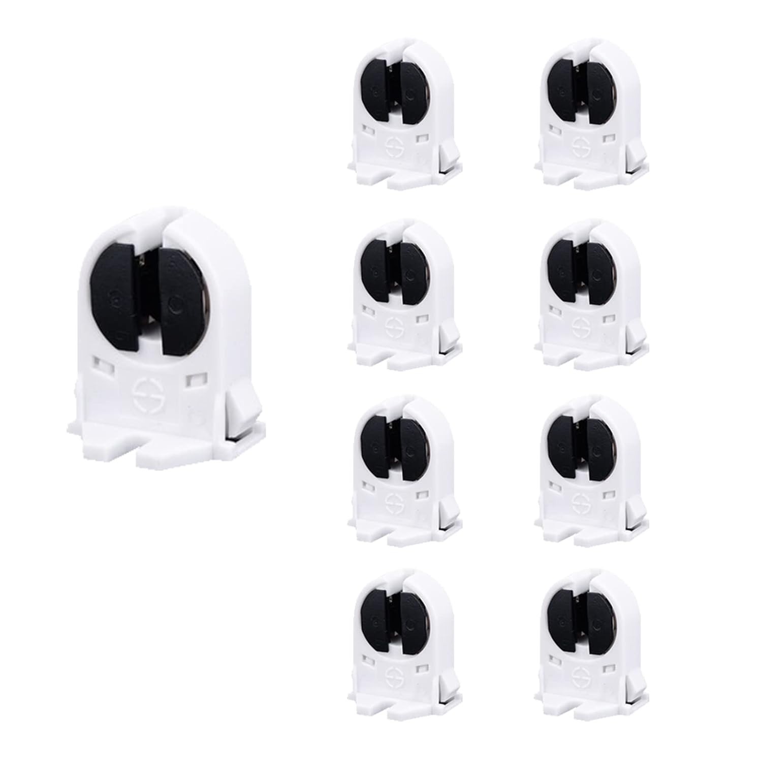 T5 Light Socket, T5 Lamp Holder G5 Base Non-Shunted Turn Type Led Fluorescent...