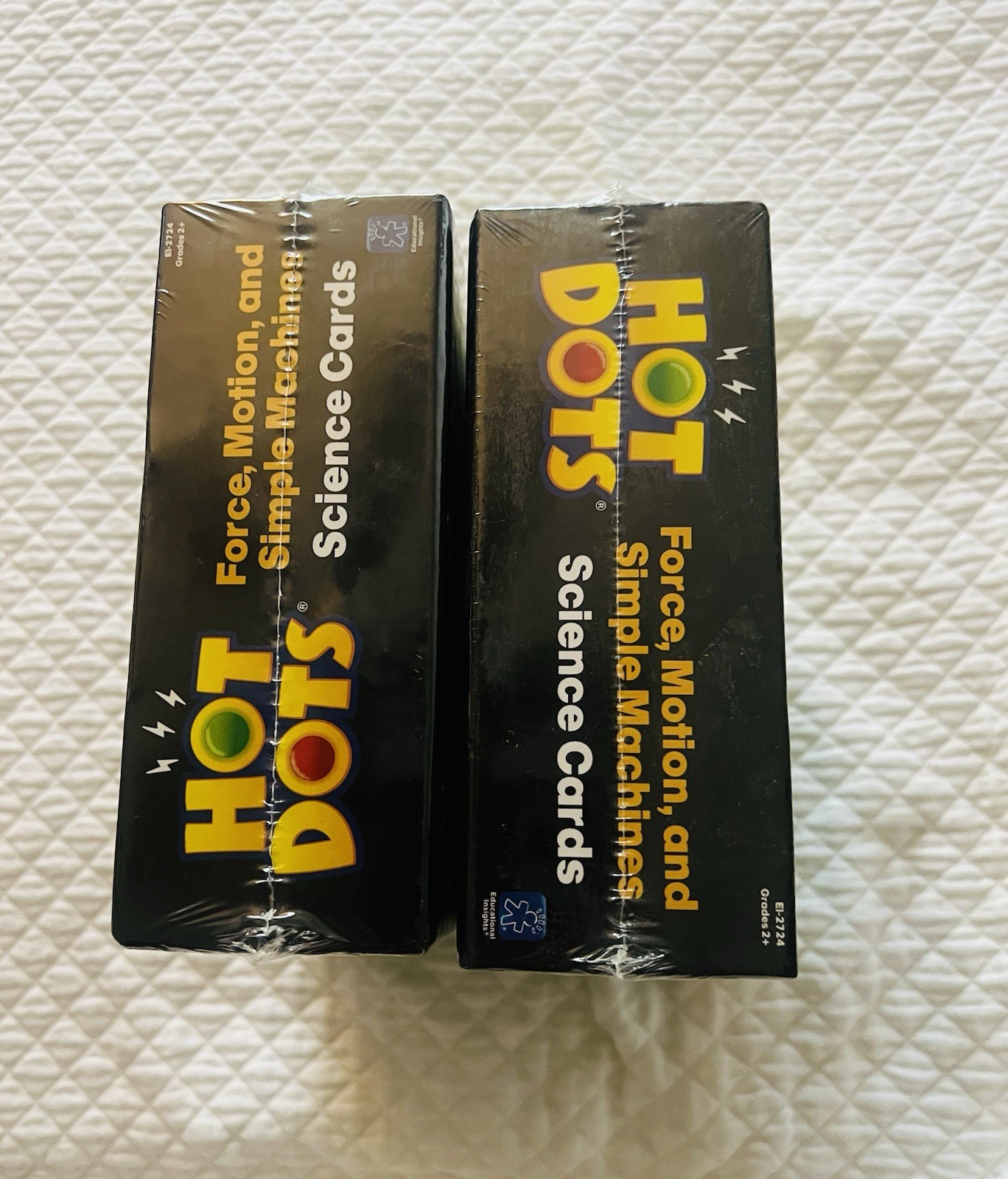 Educational Insights Hot Dots Science Cards 2 Set Grades 2+ Human Body STEM