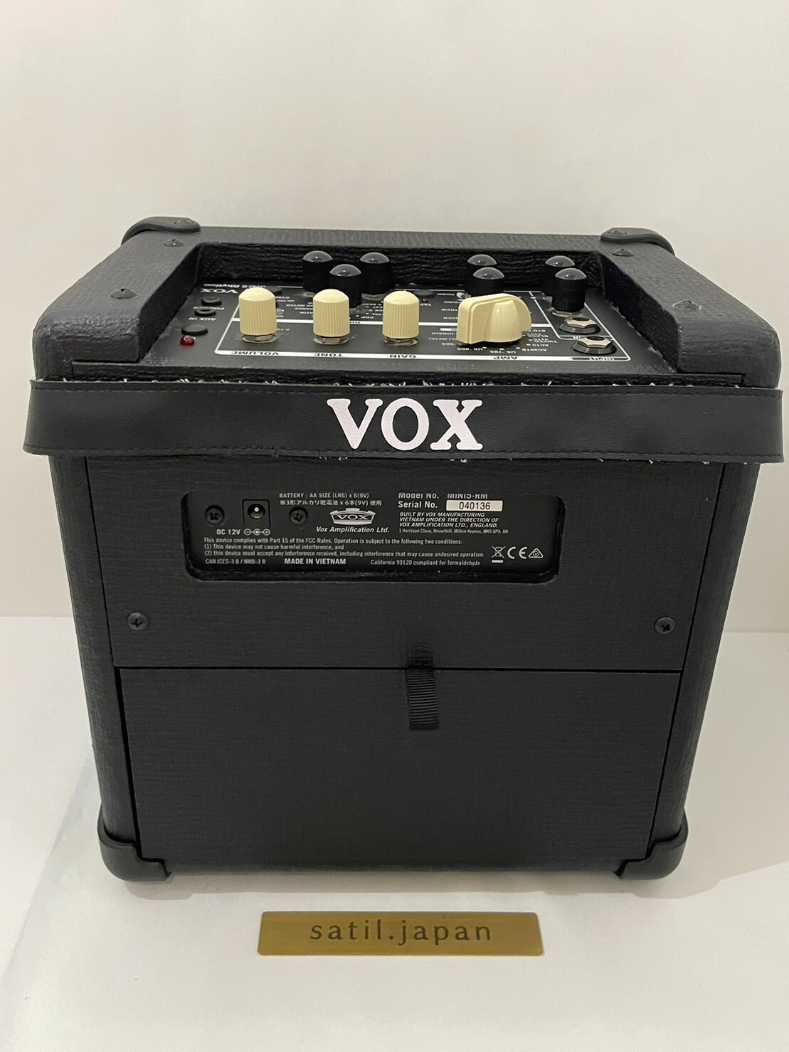 VOX Guitar Modeling Amplifier Amp Rhythm Pattern Built in MINI 5 5W speaker