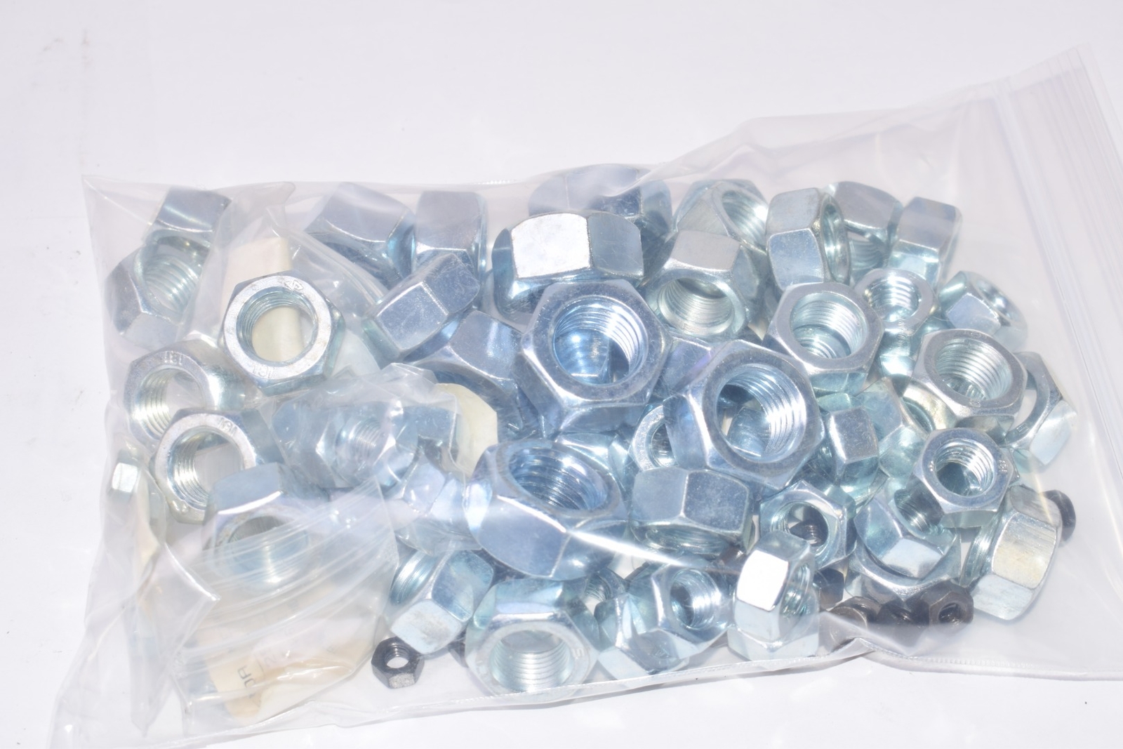 Mixed Lot of NEW Zelenda Metric Zinc Hex Nuts, Mixed Sizes