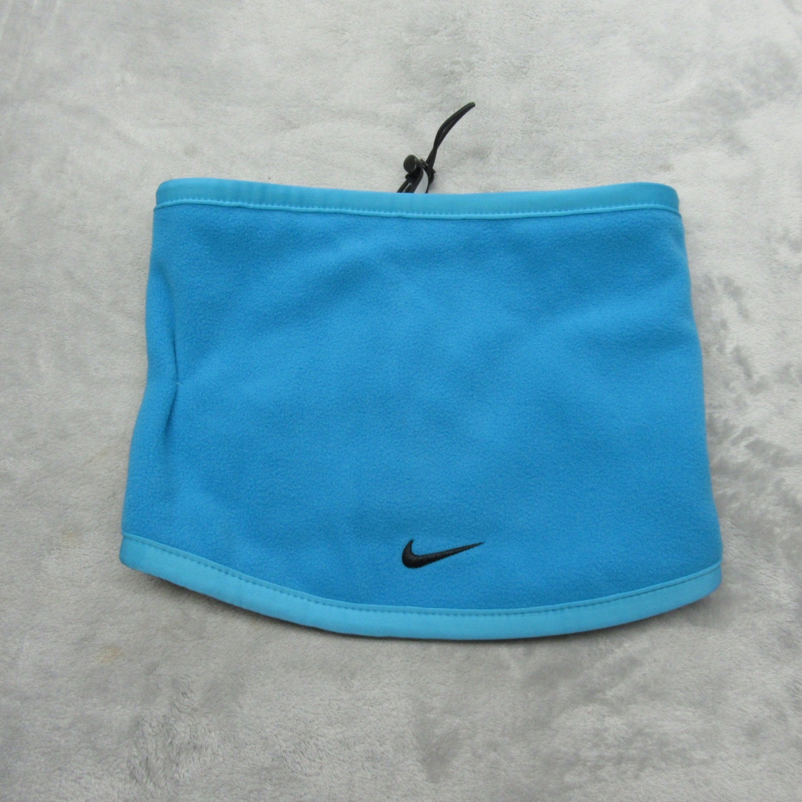 Nike Neck Warmer Unisex OSFM Reversible Blue Black Fleece Activewear Outdoor NWT