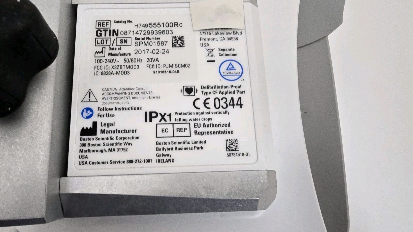 Boston Scientific H749 FFR Link Signal Processing Module