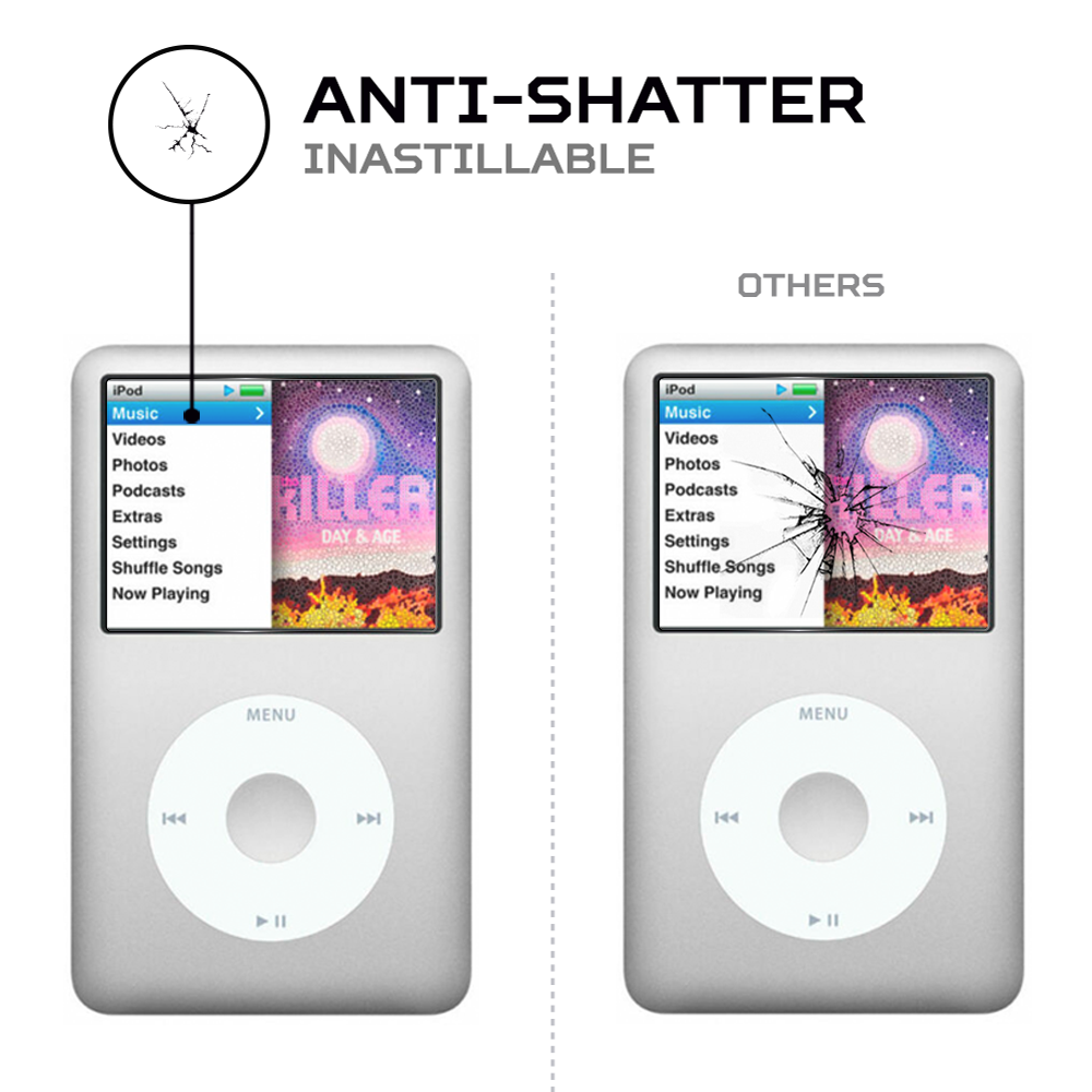 ANTISHOCK Screen protector for Apple iPod Classic 7