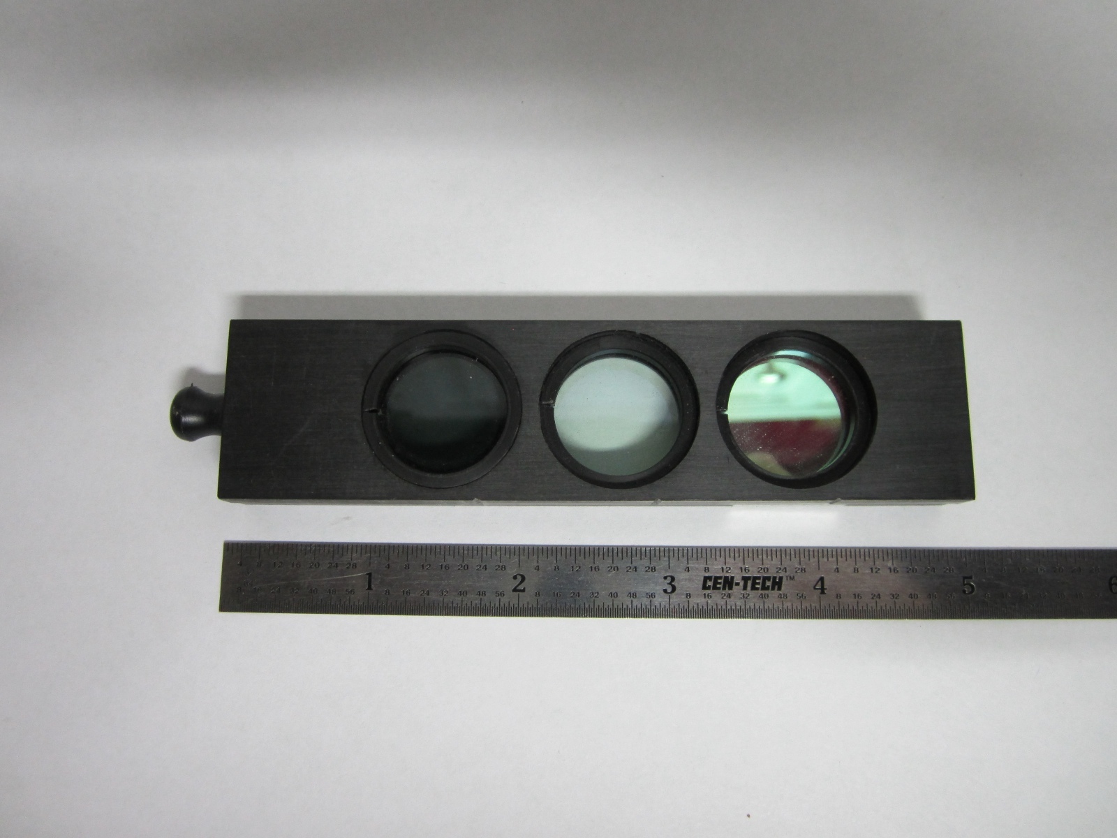 MICROSCOPE INTERFEROMETER WYKO VEECO PART SLIDE FILTER OPTICS BIN#F2-11