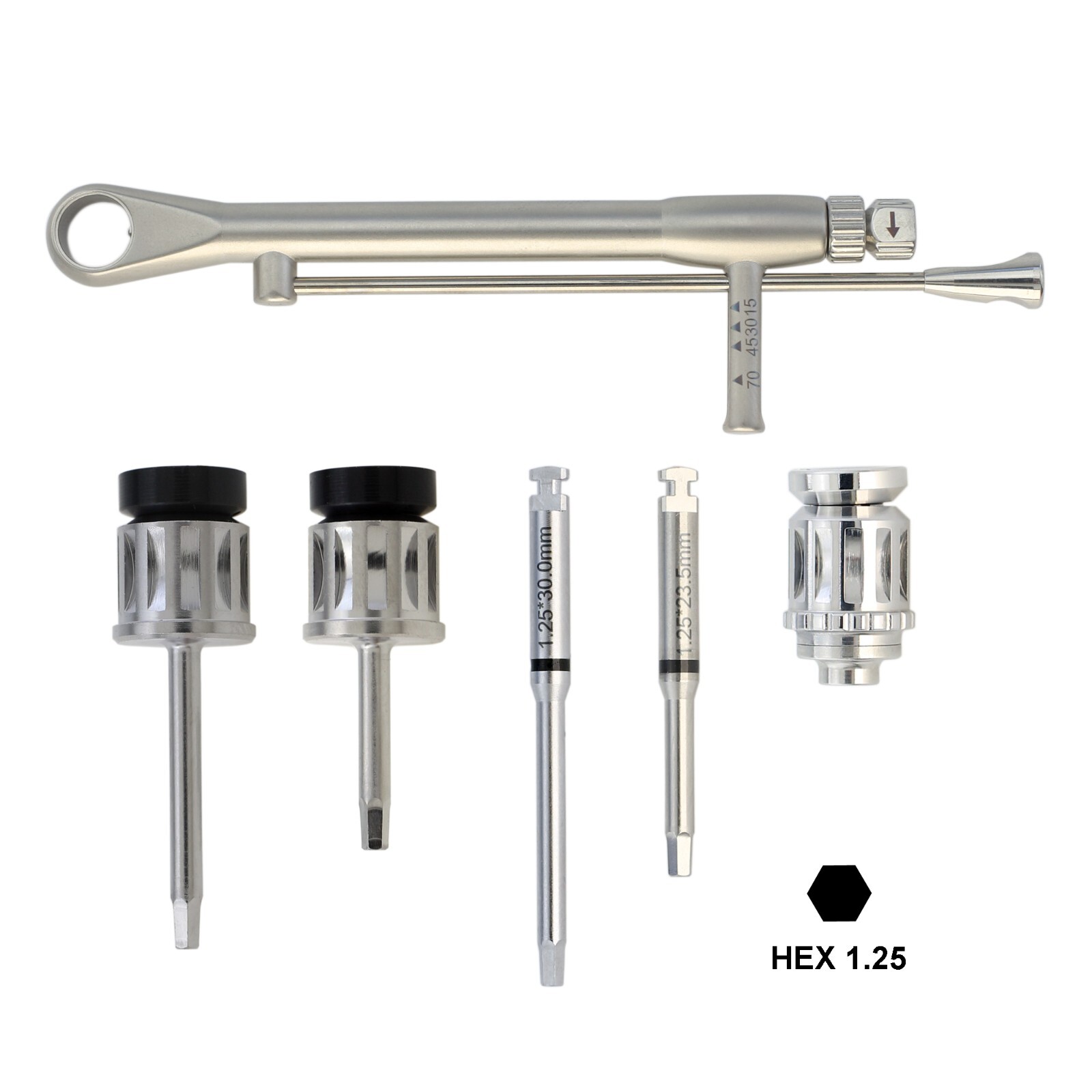 Implant Driver Astra Screwdriver Hex 1.25mm Dental Torque Wrench Adapter Zimmer