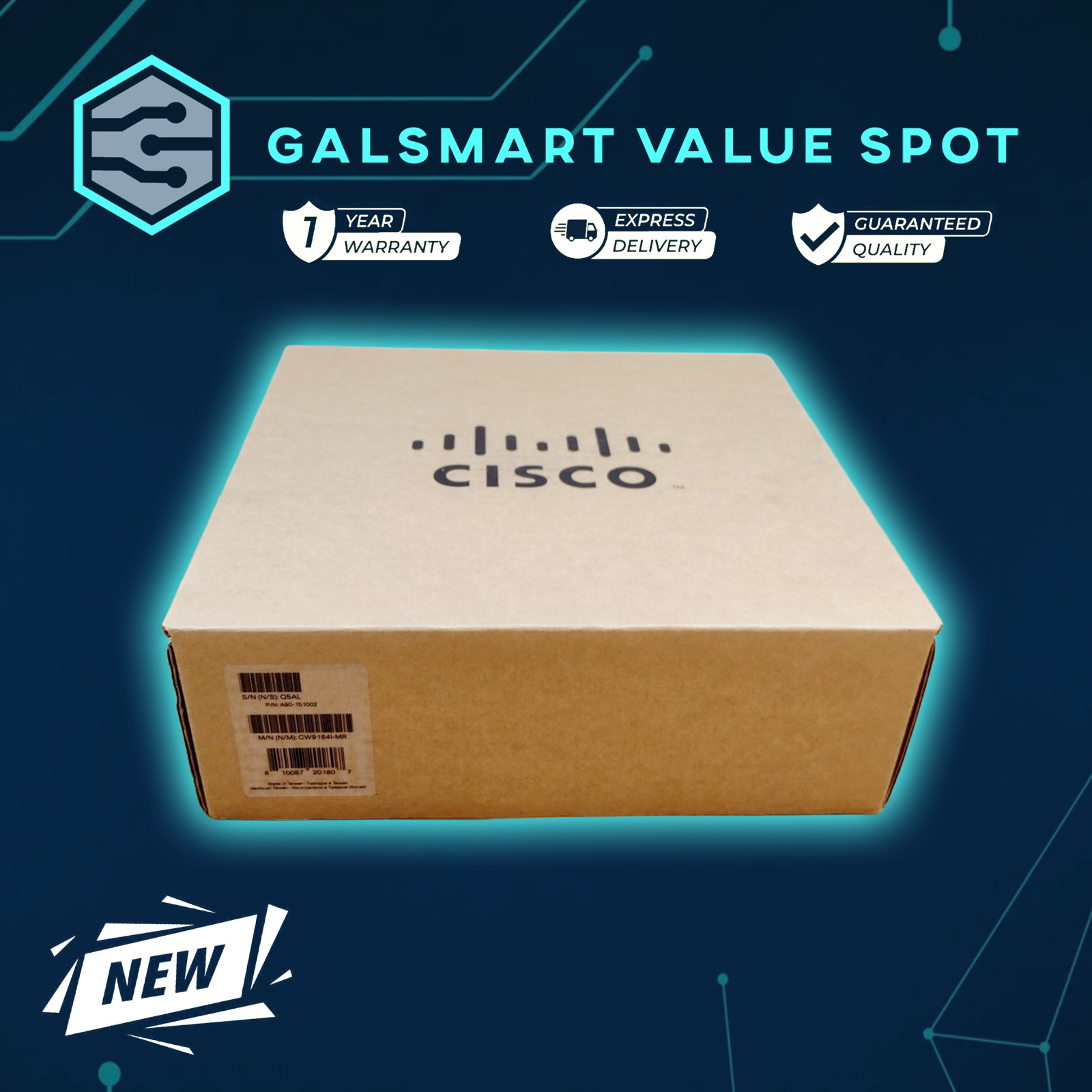 NEW Cisco Meraki CW9164I-MR Wifi 6E - Verified Unclaimed - Ships Today !