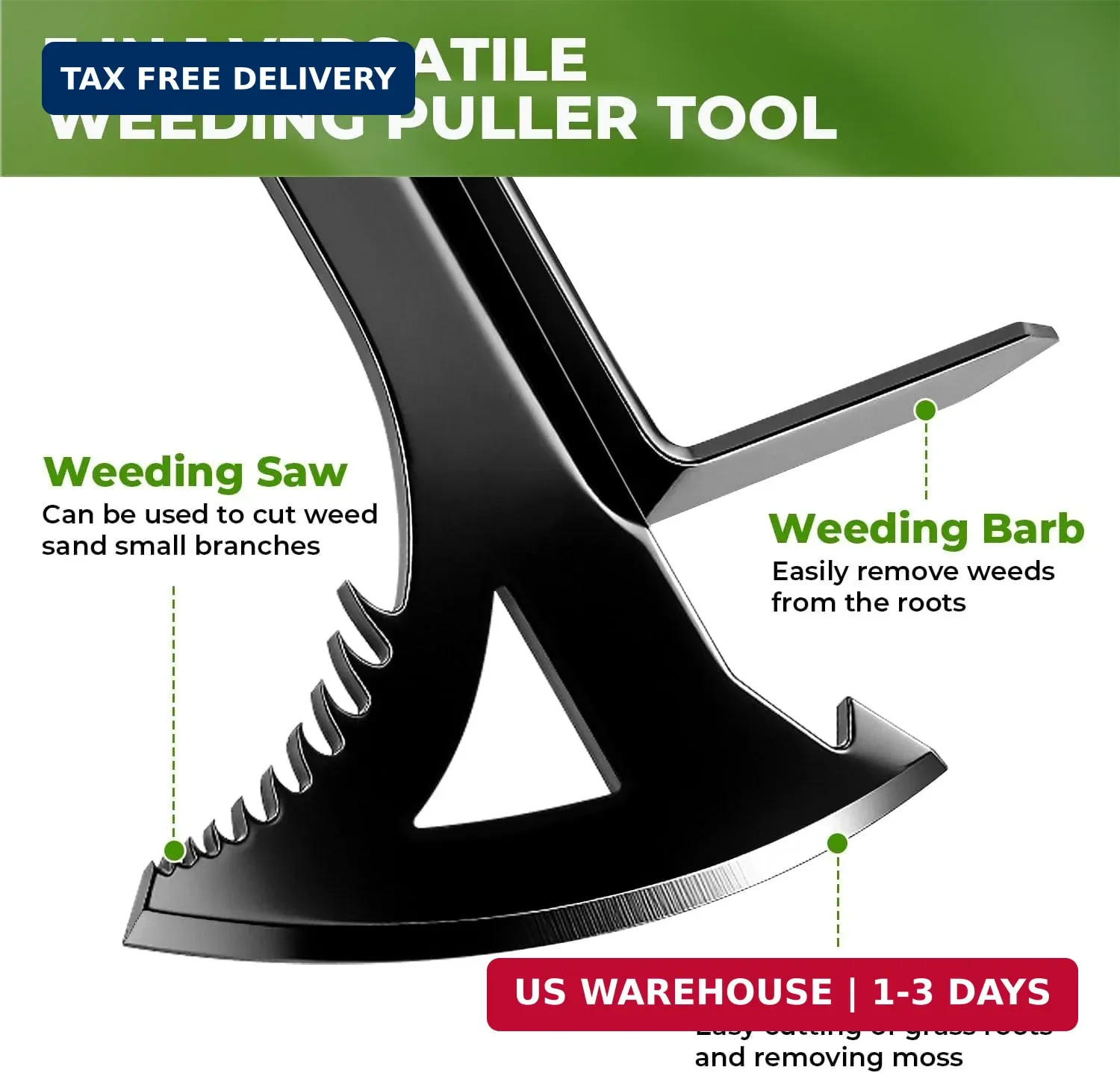 Manganese Steel Crack Weeder Tool,Multi-Functional Weed Puller Tool,Heavy Duty C
