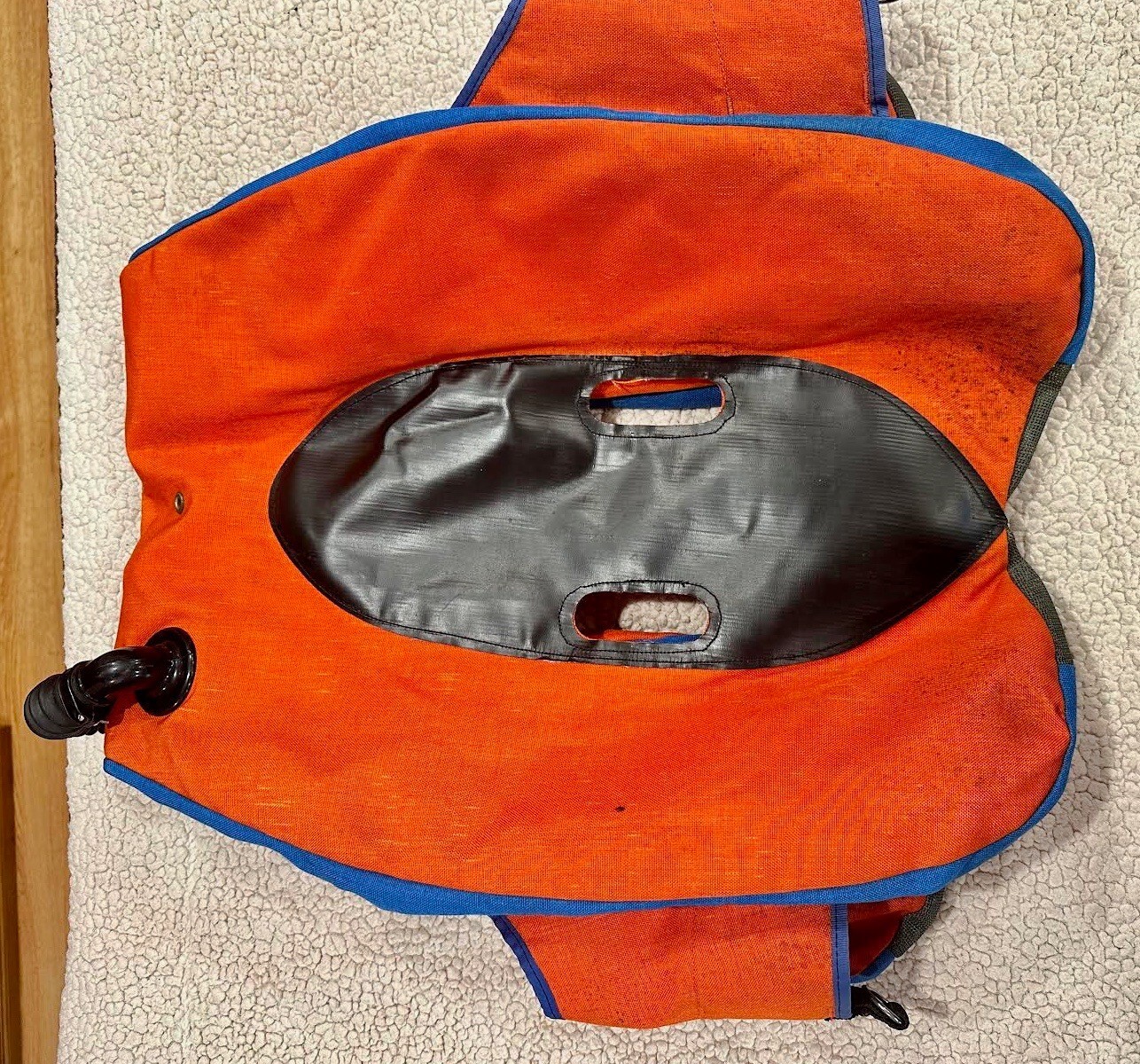 Vintage Seatec Diving Vest Scuba Diving Buoyancy Orange - Medium