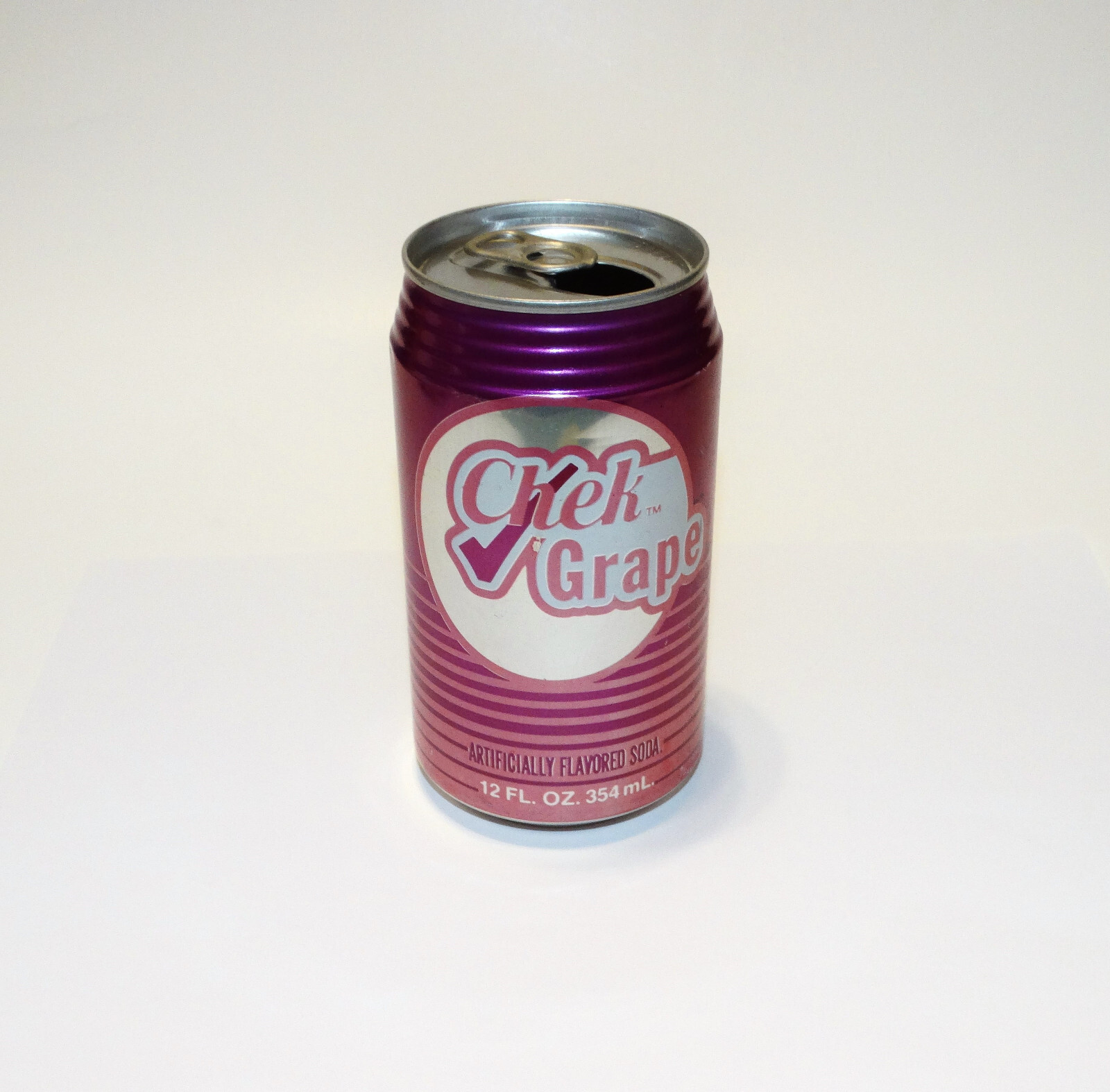 Chek Cola Soda Grape 1992 Vintage 90s Orlando FL