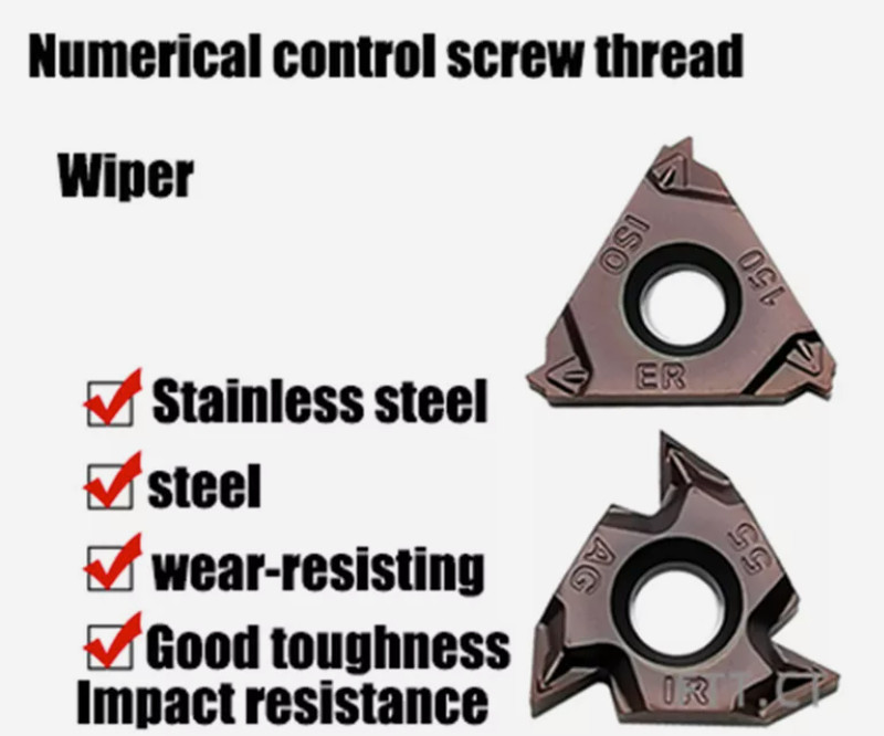 16ER/IR 60° 1/2/3/11/14w Internal thread turning head