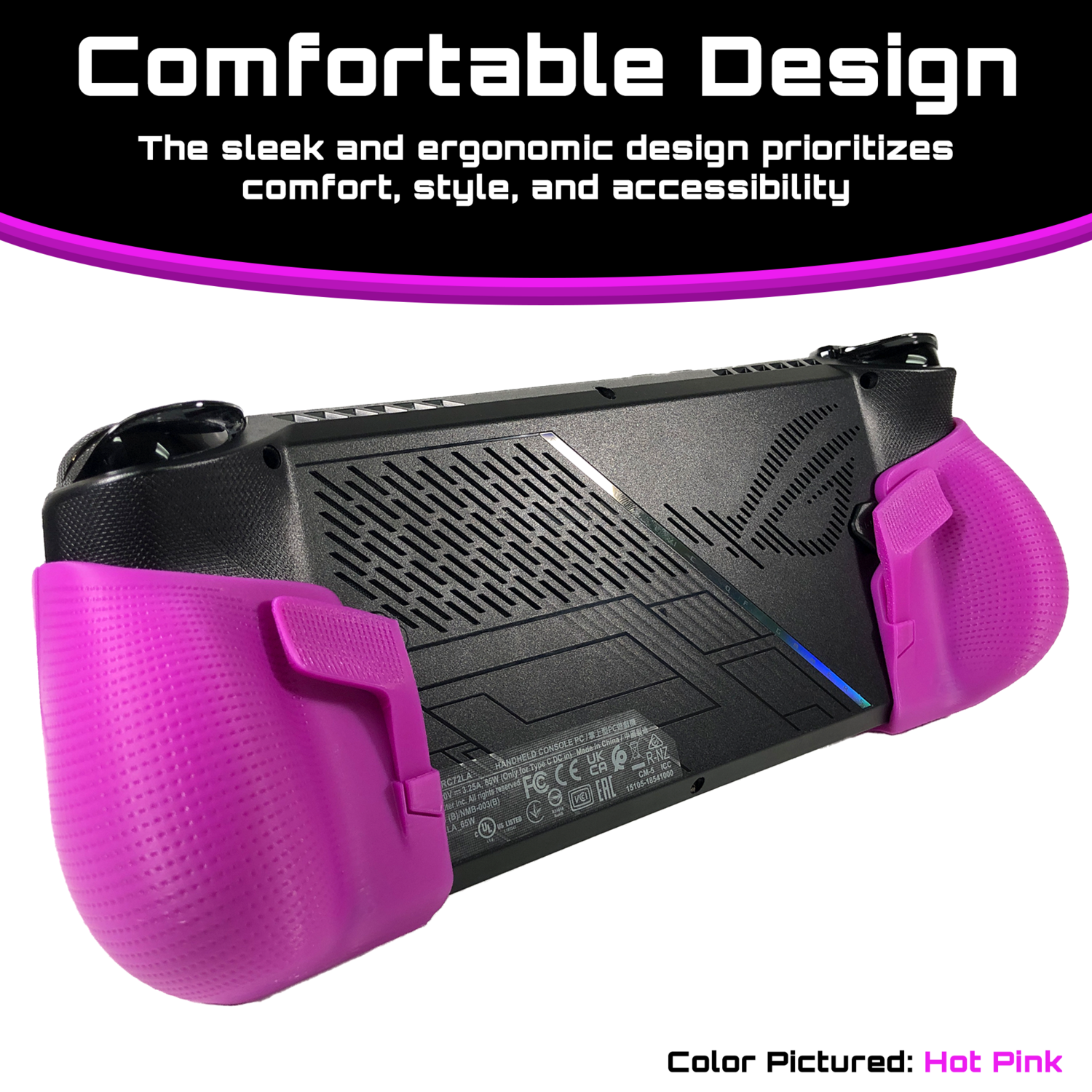 Asus ROG Ally X Comfort Grip Case Accessories - 3D Printed
