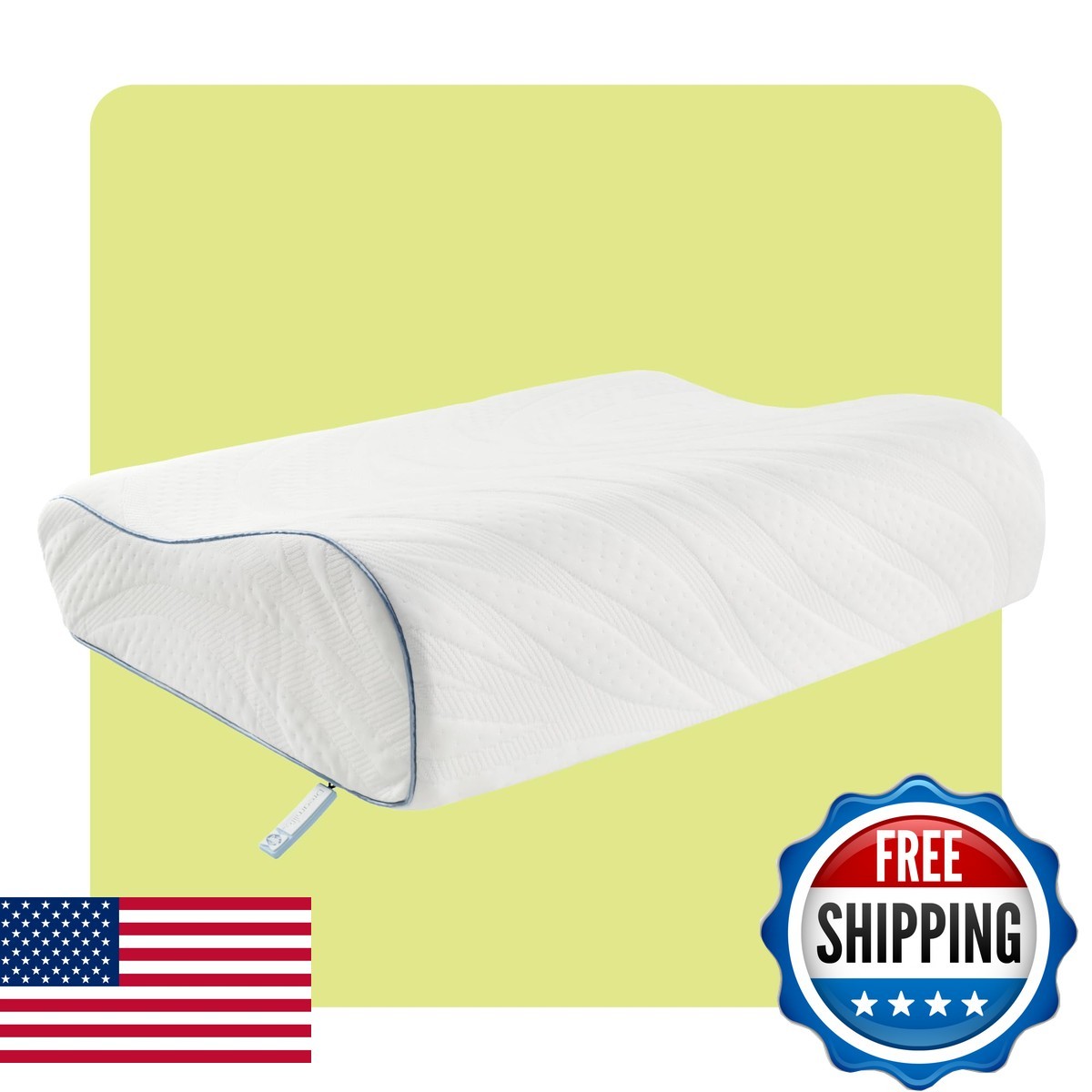 Sealy Dreamlife Standard Size Contour Memory Foam Pillow