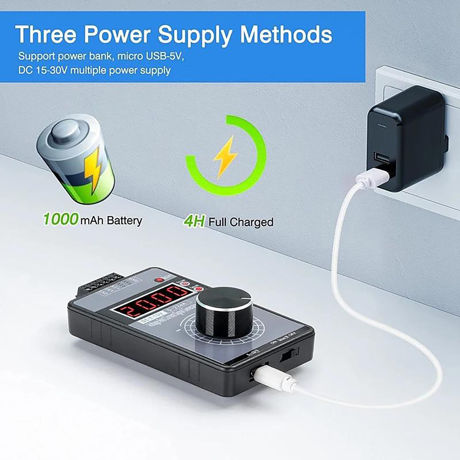 High-precision Handheld Signal Generator Analog Voltage 0-10V Current 4-20mA