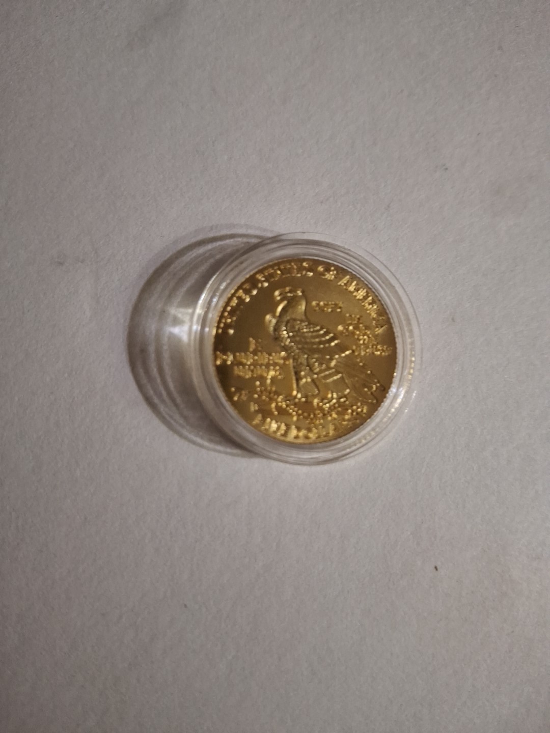 1908 Half Eagle Gold Plated Copy Coin