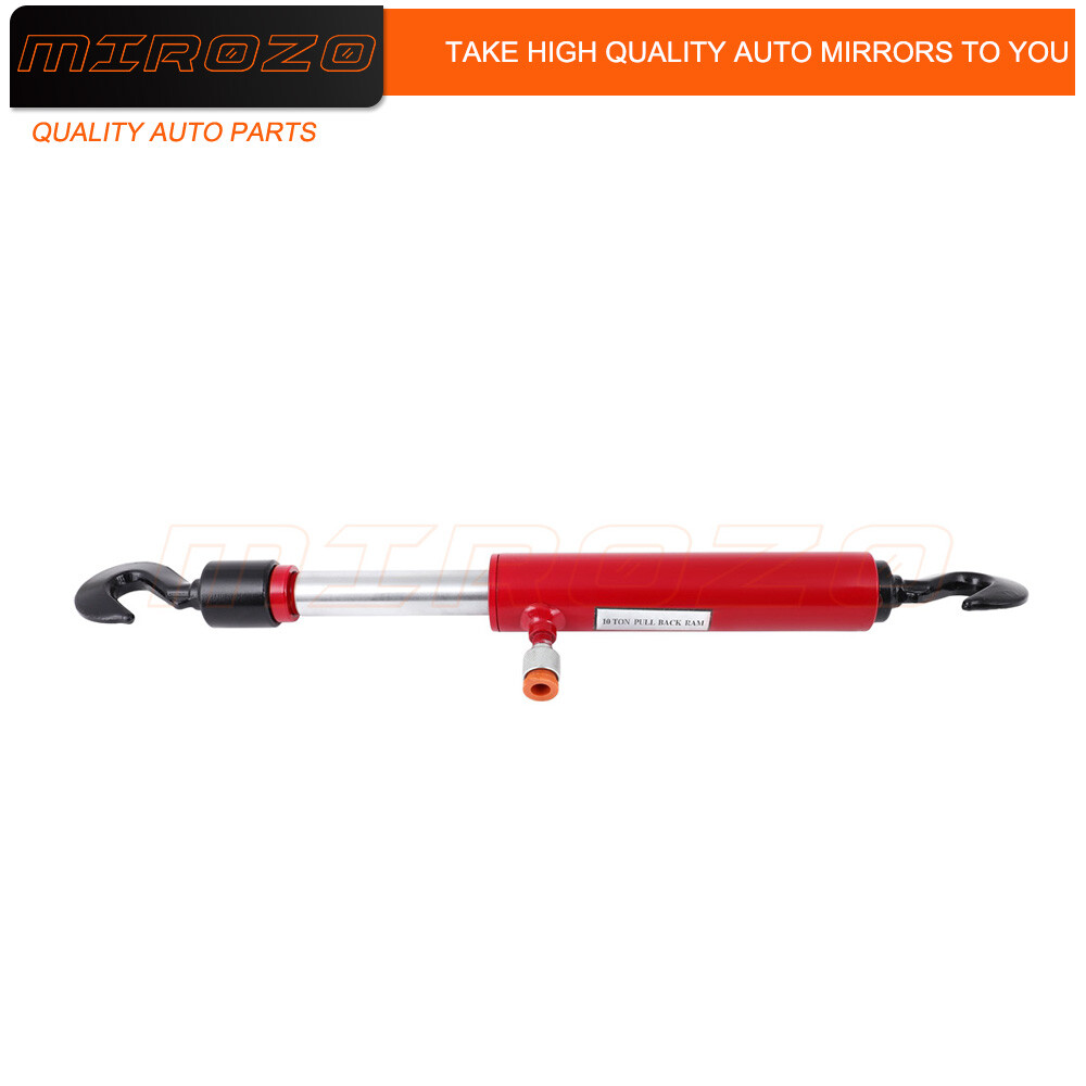 1x Red Hydraulic Pull Back Ram 10 Ton Porta Power Frame Machine Puller Body Shop