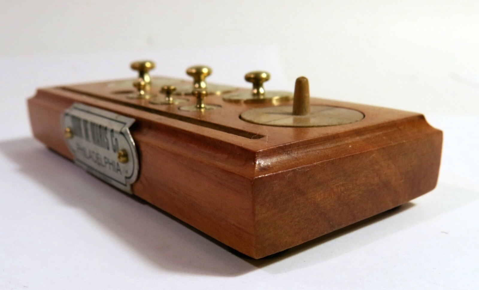 Antique Laboratory/Apothecary Avoid Dupois Weight Set