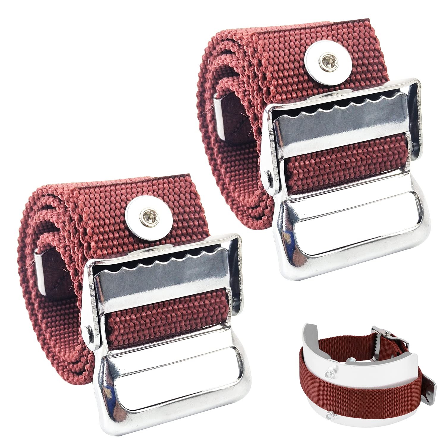 2PCS Drywall Stilts Leg Band Straps, Drywall Stilt Replacement Part Stilts St...