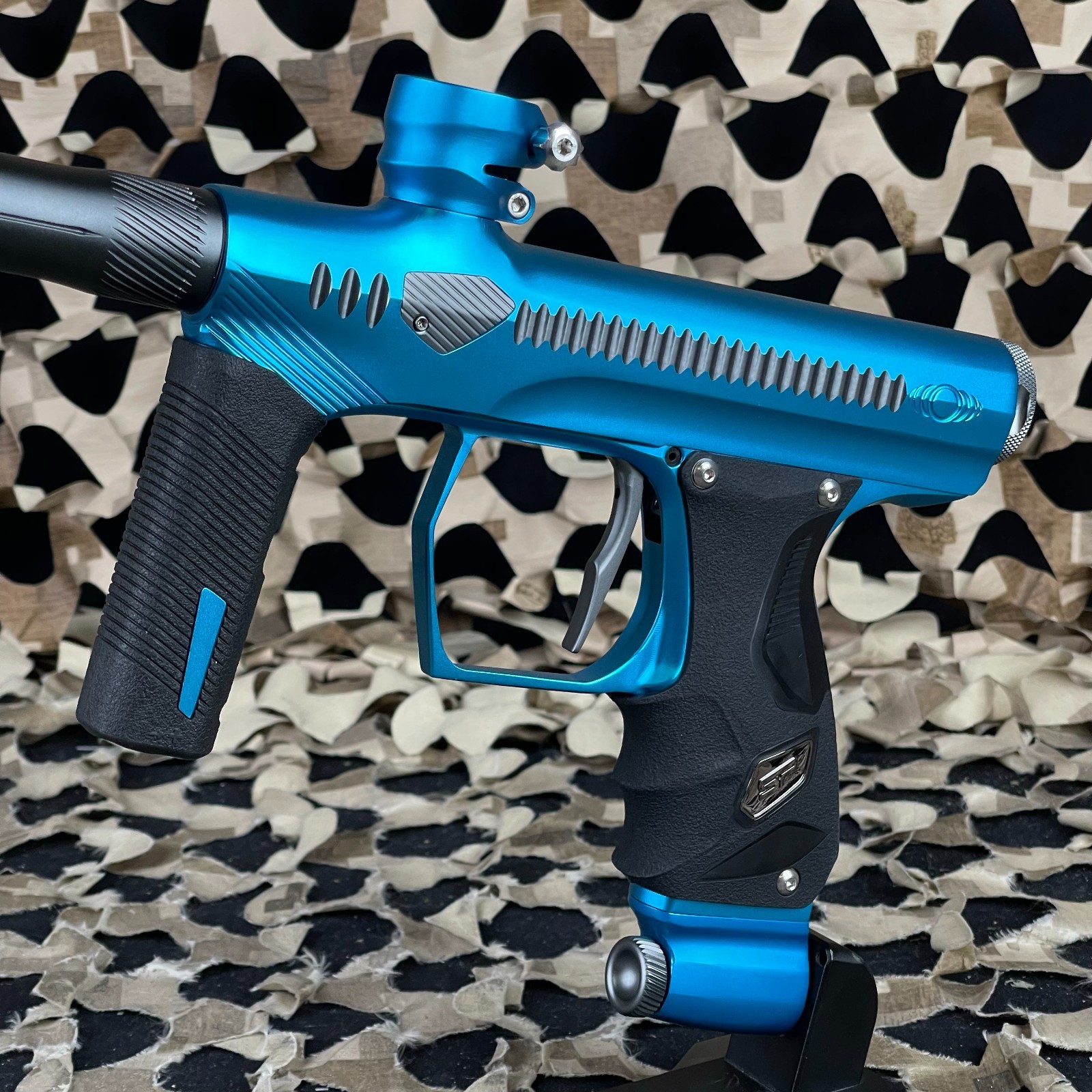 NEW Method DLX Shocker Era Paintball Gun - Teal/Gray