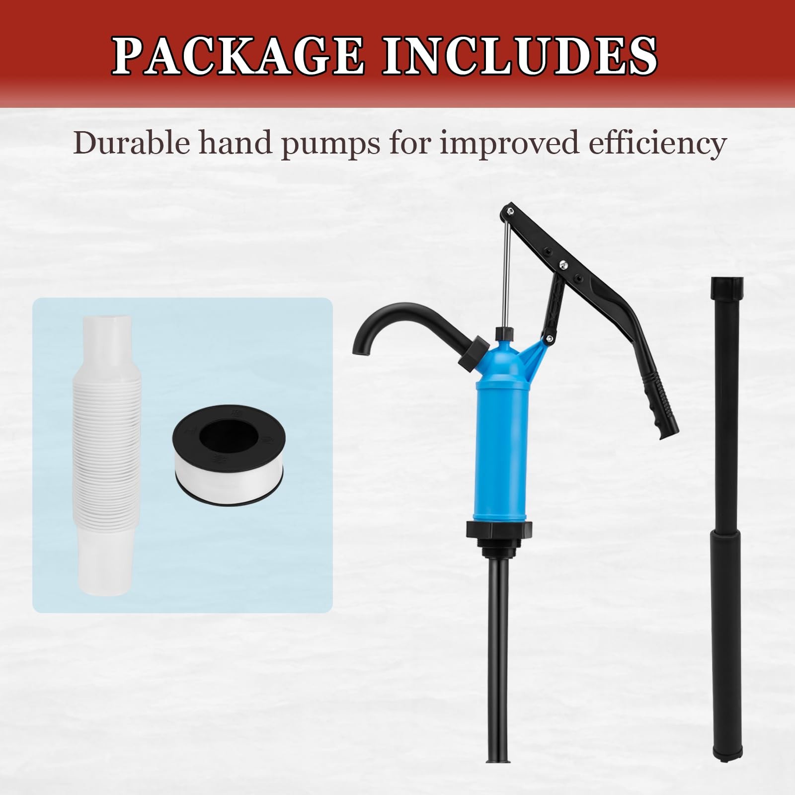 55 Gallon Drum Pump Lever Action Barrel Pump Plastic