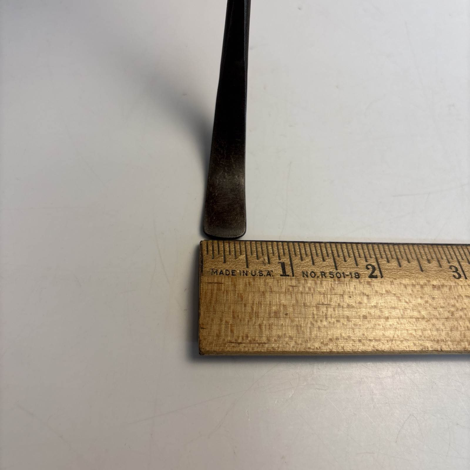 Vintage Upholstery Regulator Tool 14” Wood Handle Stuffing Tool
