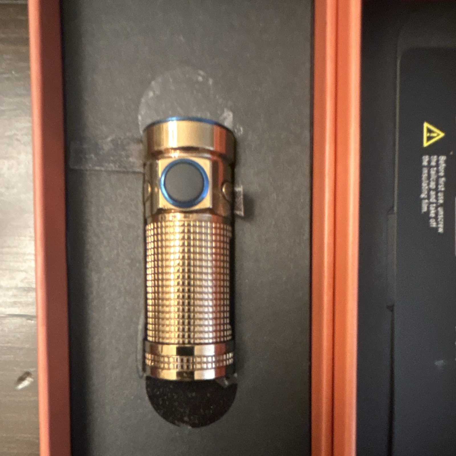 Olight S Mini Baton Cu Copper Flashlight - Rose Gold - Limited Edition