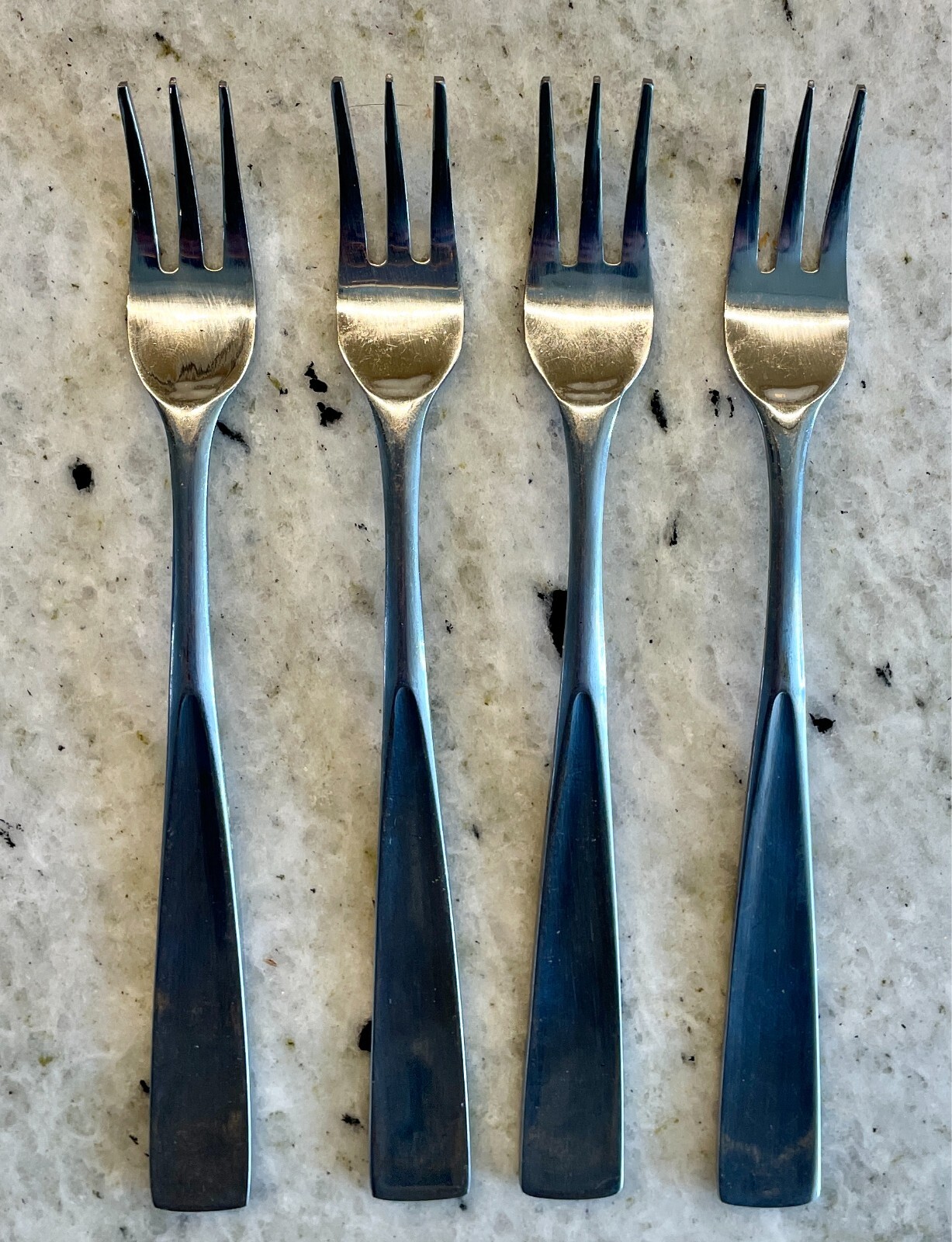 Stanley Roberts Allison Cocktail Forks 5 5/8" Set of 4 Stainless
