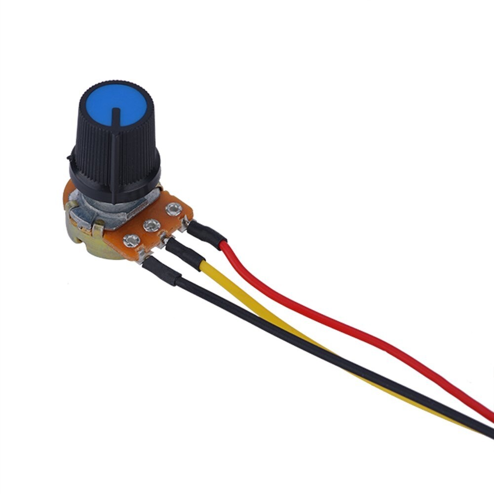 PWM DC Brush Motor Stepless Variable Speed Controller Switch 12V 24V 48V 60V 20A