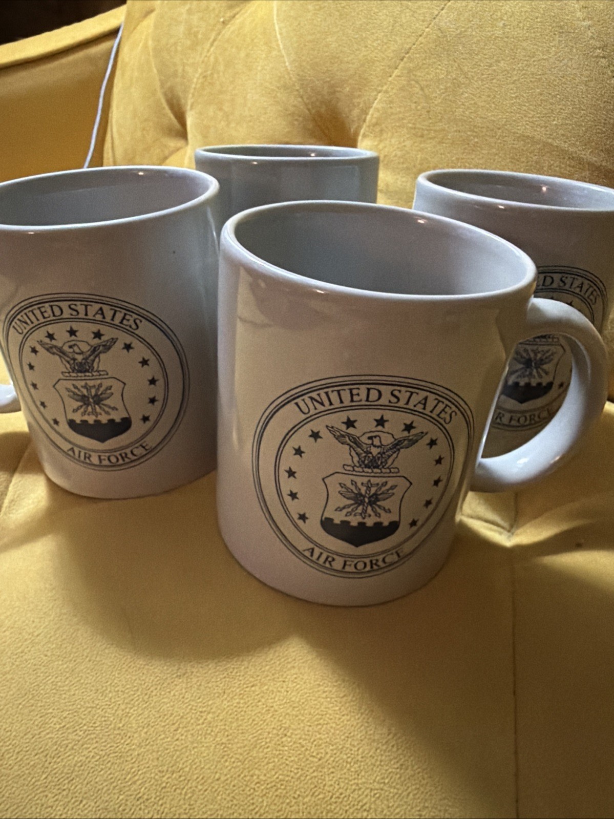 Lot Of 4 UNITED STATES AIR FORCE MUGS