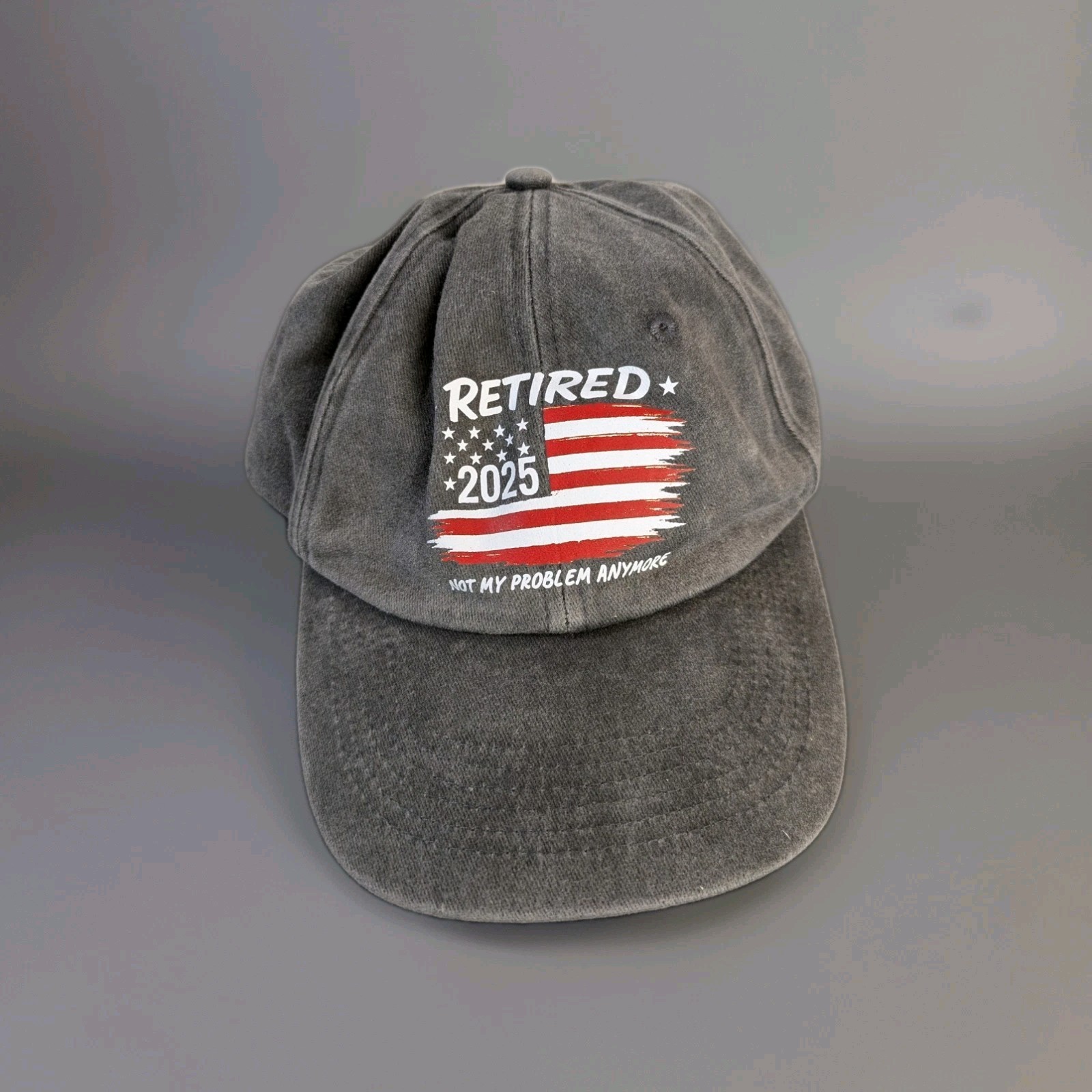 Retirement Gifts for Woman Men, Hats 2025, Cool Funny Retired Gift Grey