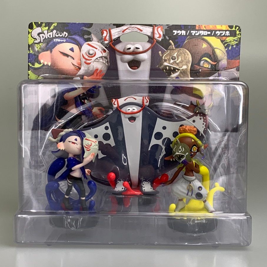 Nintendo amiibo Splatoon Deep Cut Set Shiver Frye Big Man Brand New