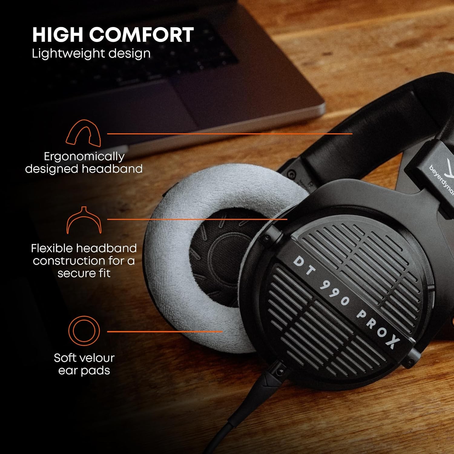beyerdynamic DT 990 Pro X 48 ohm Open Back Studio Headphones