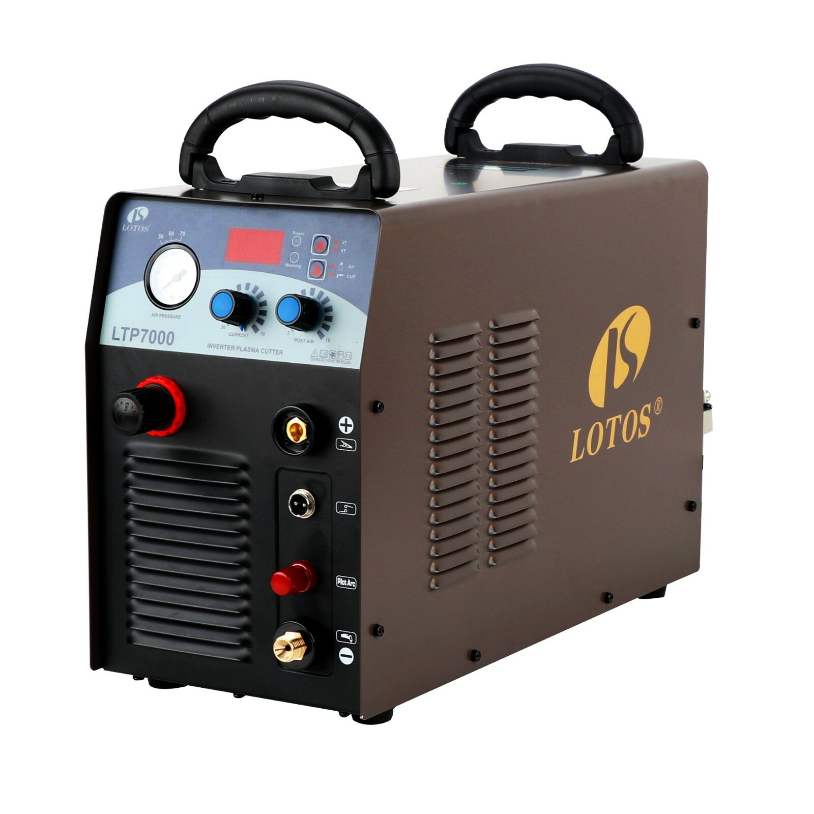 Plasma Cutter Pilot Arc 70Amp Lotos LTP7000 50/60Hz Cuts 7/8" Dirty Rough Metal