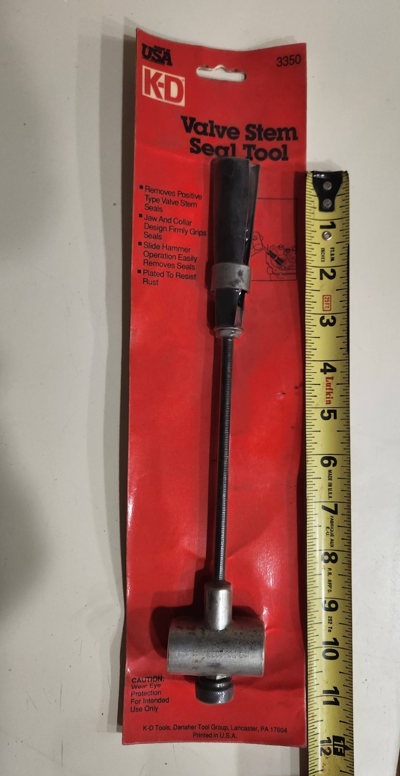 KD Tools - NAPA Valve Stem Seal Remover Tool - Slide Hammer Puller Type