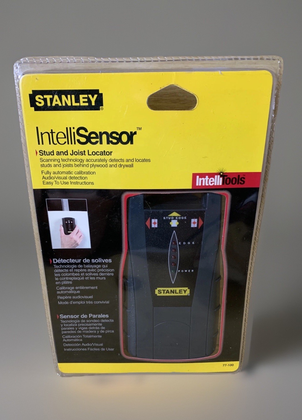 STANLEY INTELLISENSOR stud and joist locator #77-100.