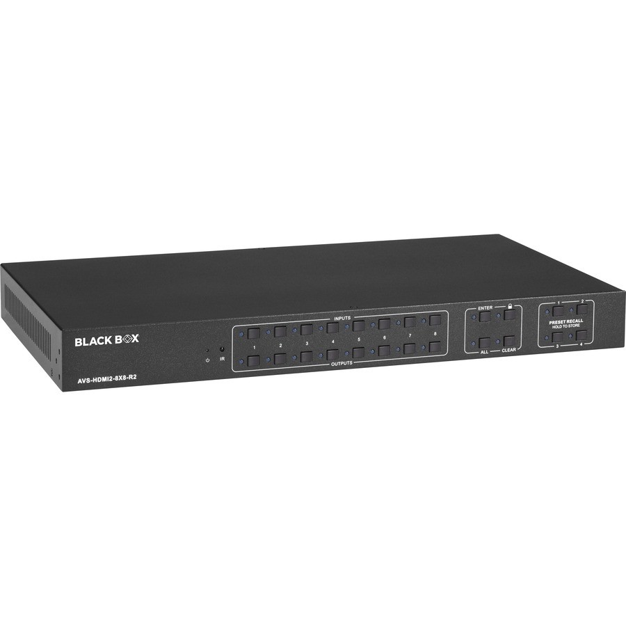 Black Box Video Matrix Switcher HDMI 2.0