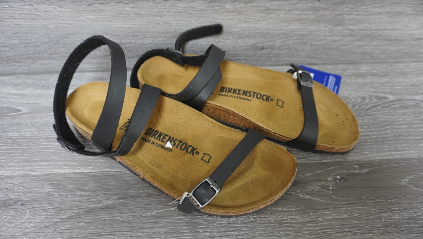 Birkenstock Yara Ankle Wrap Toe Leather Women's Sandals Shoes Size 39 US 8