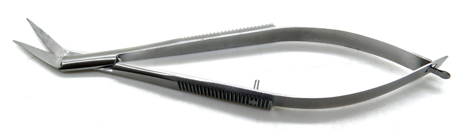 Castroviejo Angled Scissors Sharp/Sharp 4.75" Sqeeze Spring Micro Instruments
