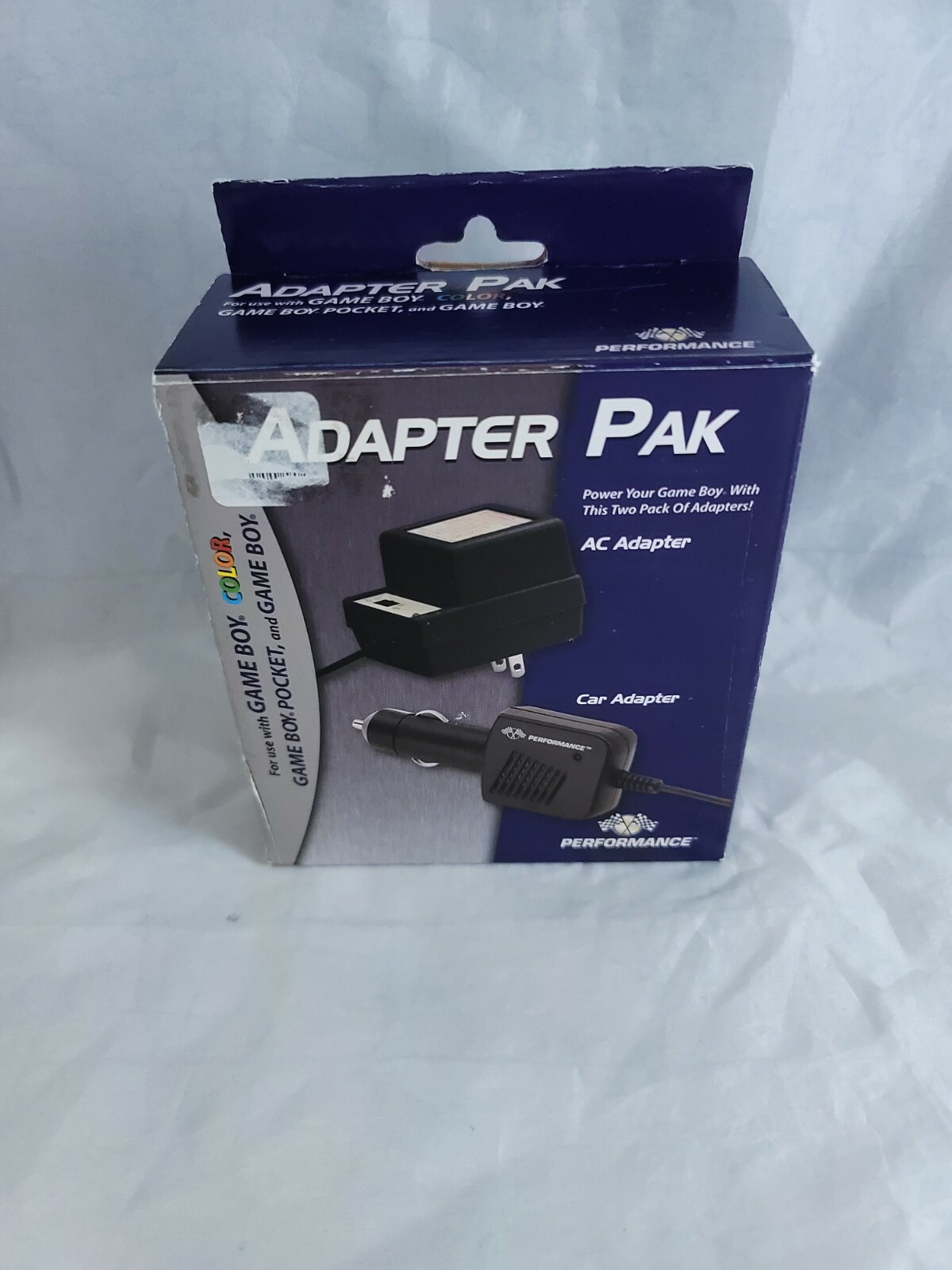 Nintendo Game Boy Color Adapter Pak Box Only Ac Car