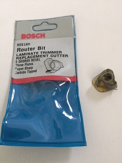 Bosch 85516M 9° x 3/8" Carbide Tipped Bevel Trim Replacement Cutter Bit USA