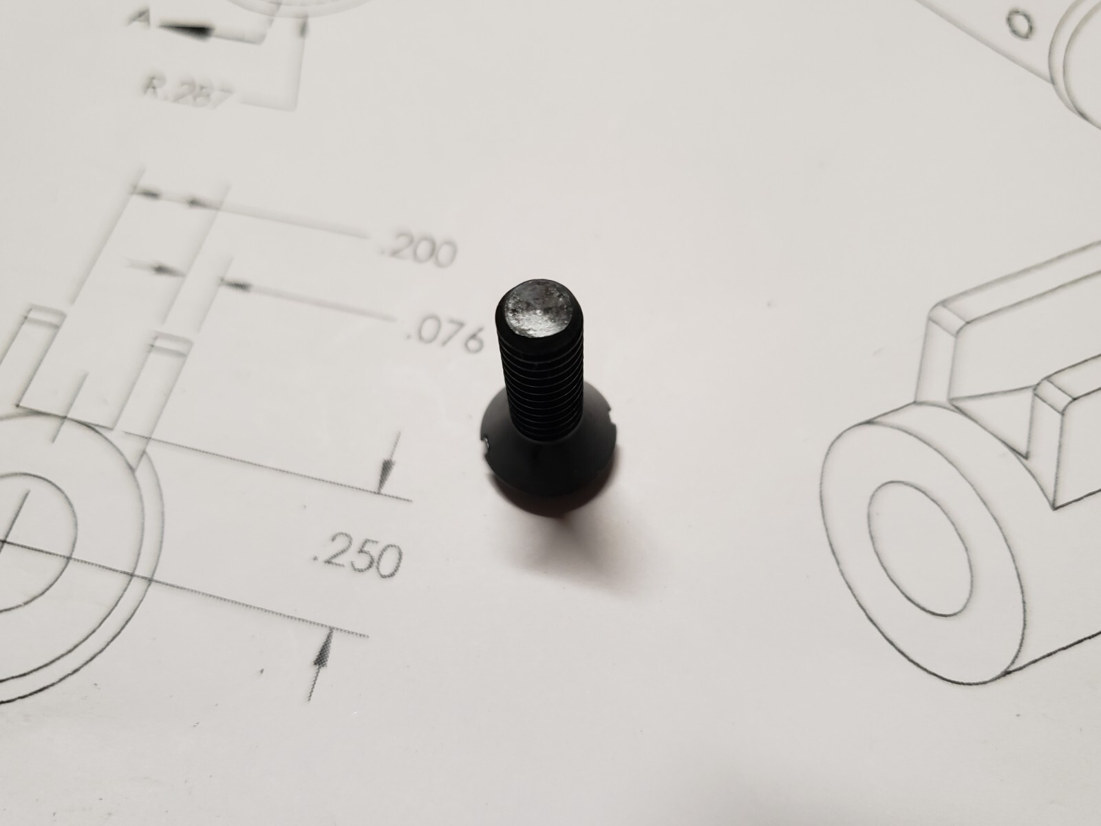 Sheridan model C stock mounting screw