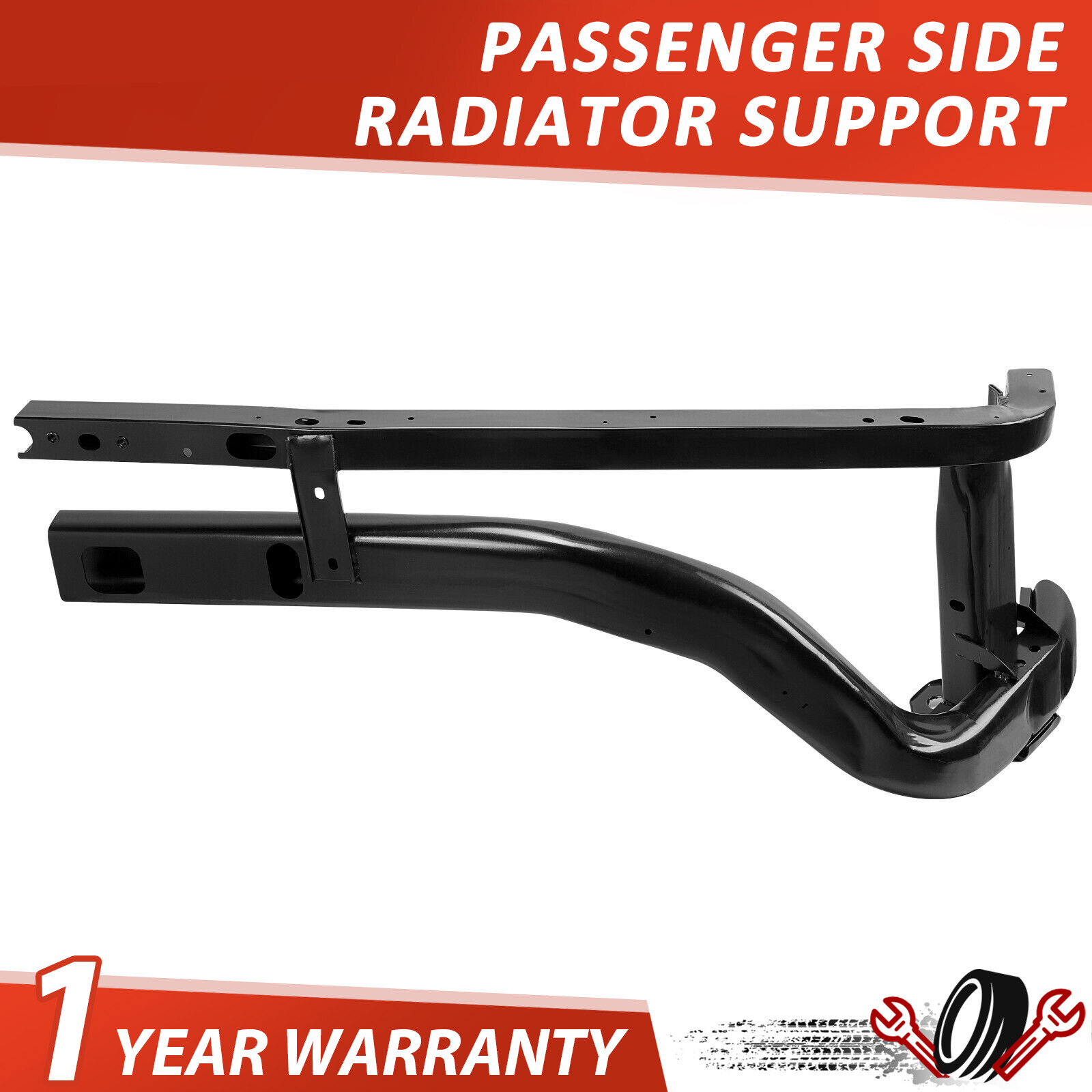 Radiator Support Rail For 2011-2018 Ram 1500 2009-2010 Dodge Ram 1500 Right Side
