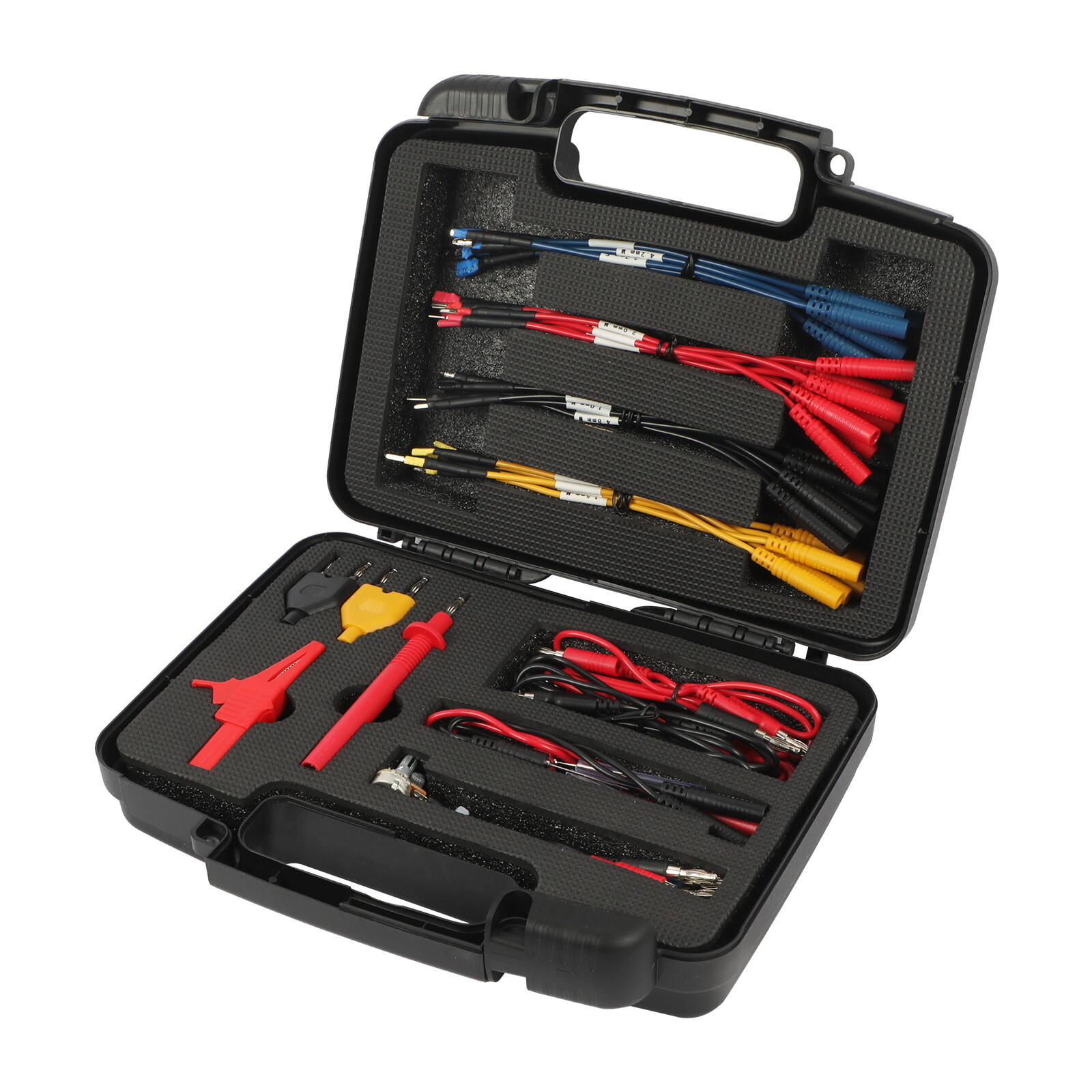 48pcs Multimeter Test Lead Kit Electrical Probe Test Automotive Diagnostic Tool