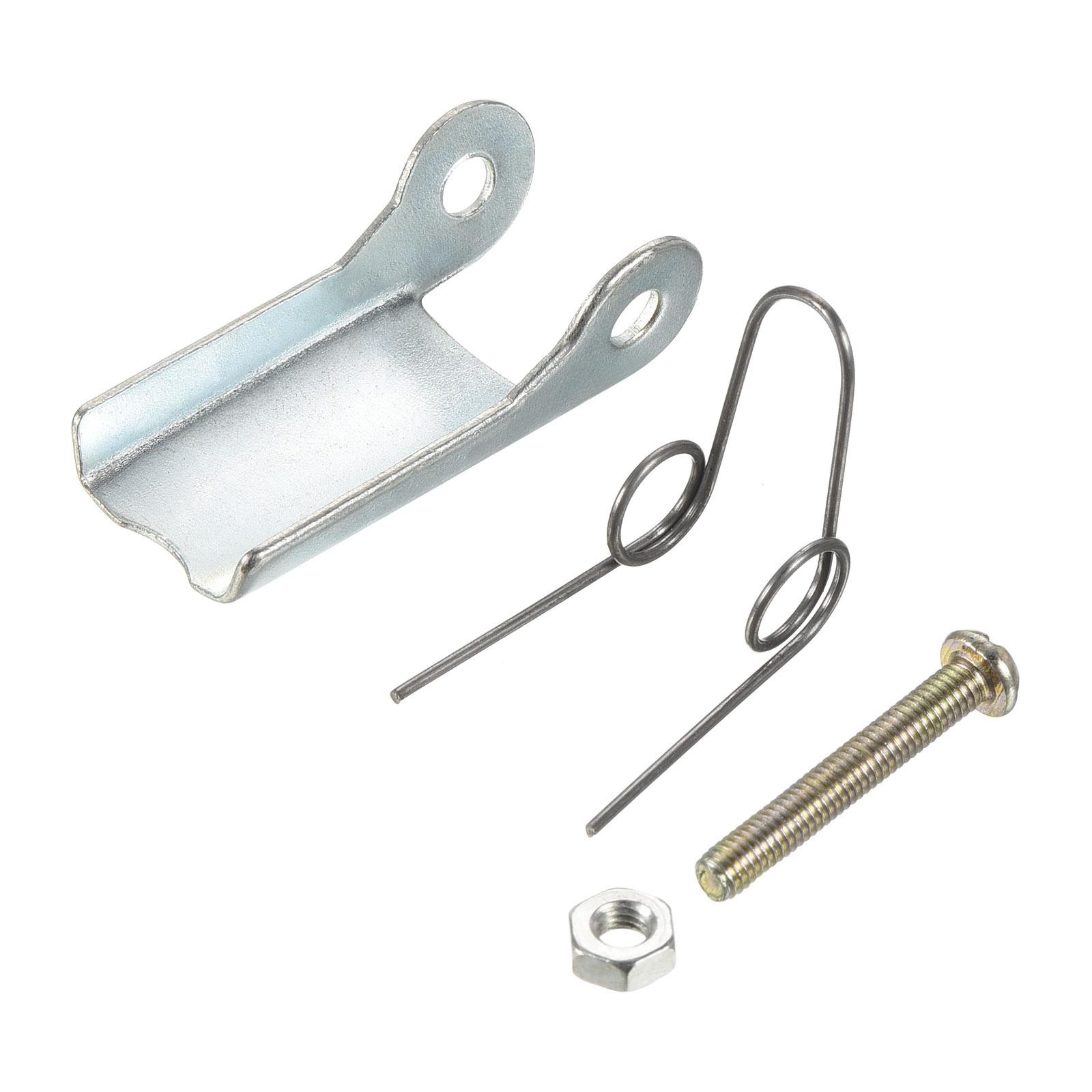 2pcs 1.3" Replacement Hooks Latch Metal Receiver Hitch for Trailer Silver