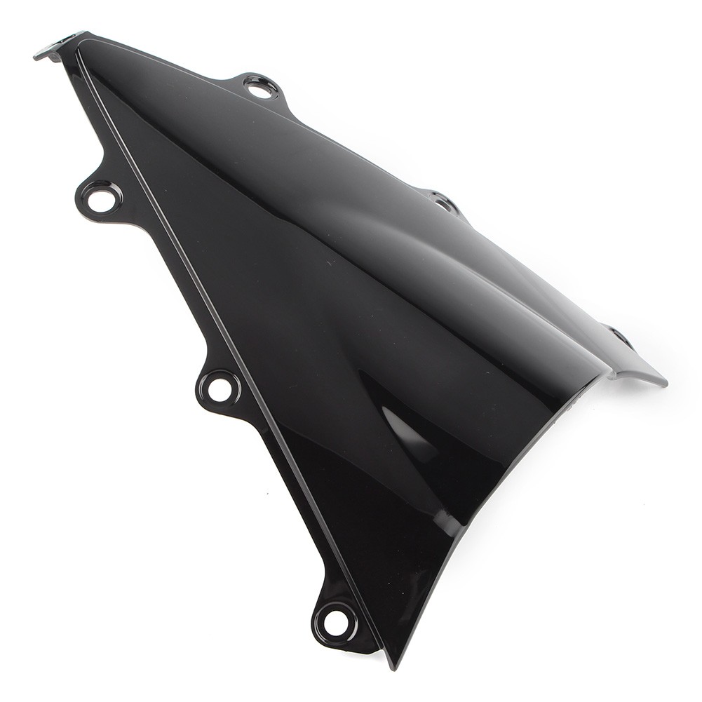 black Motorcycle Double Bubble Windshield Windscreen For Honda CBR 300R 2014-20