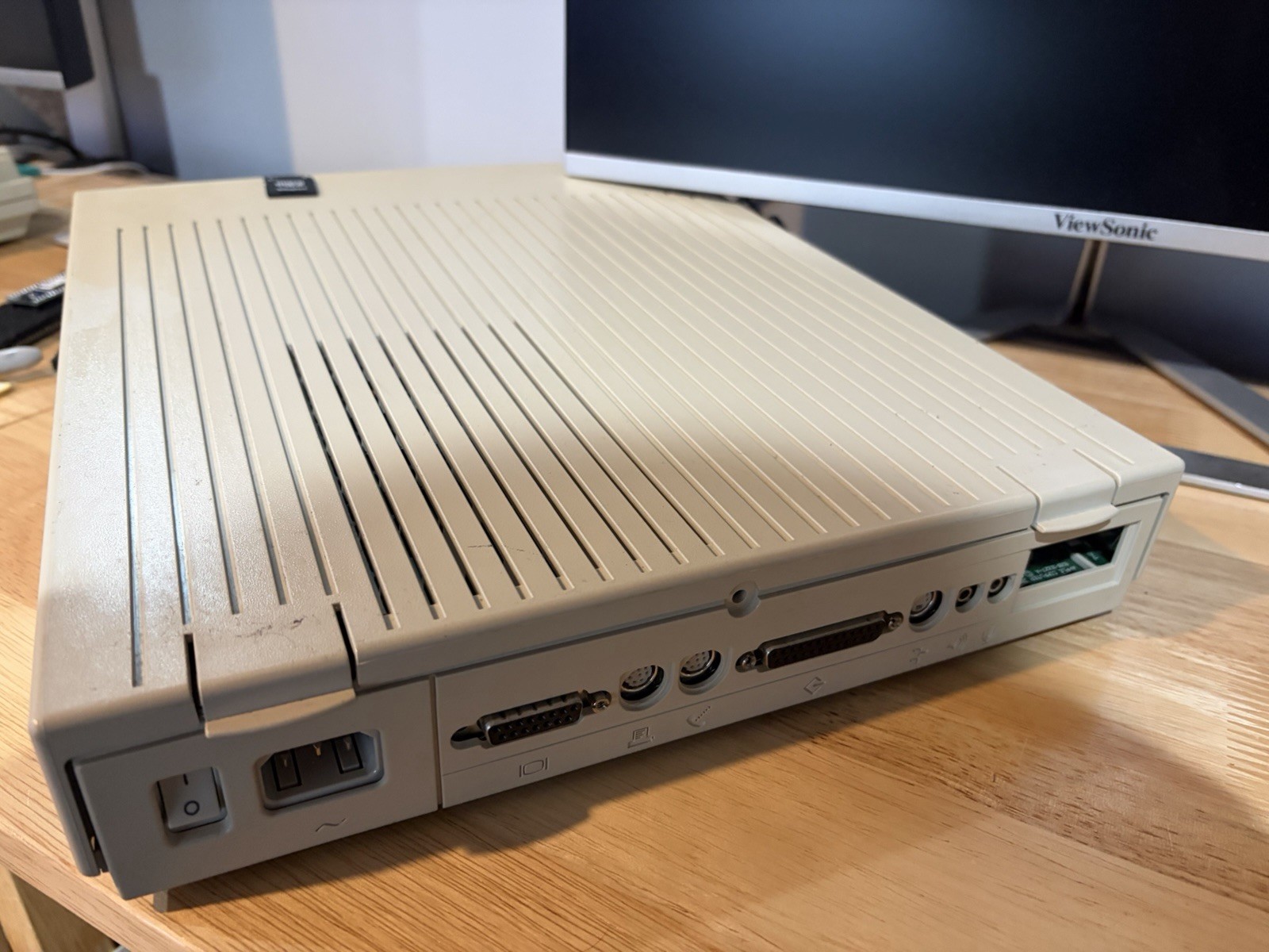 Macintosh LC II Computer With SD Hard Disk, Keyboard, Mouse