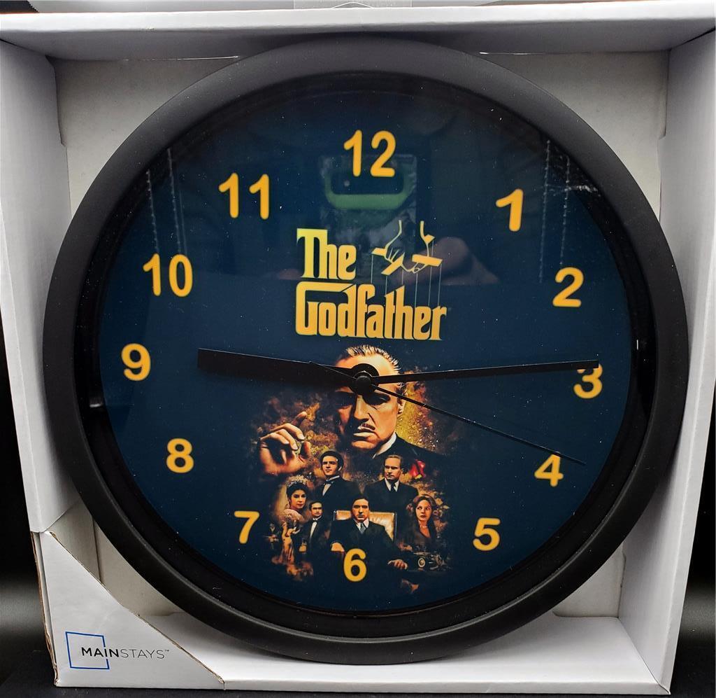 GODFATHER  -  8.78" WALL CLOCK