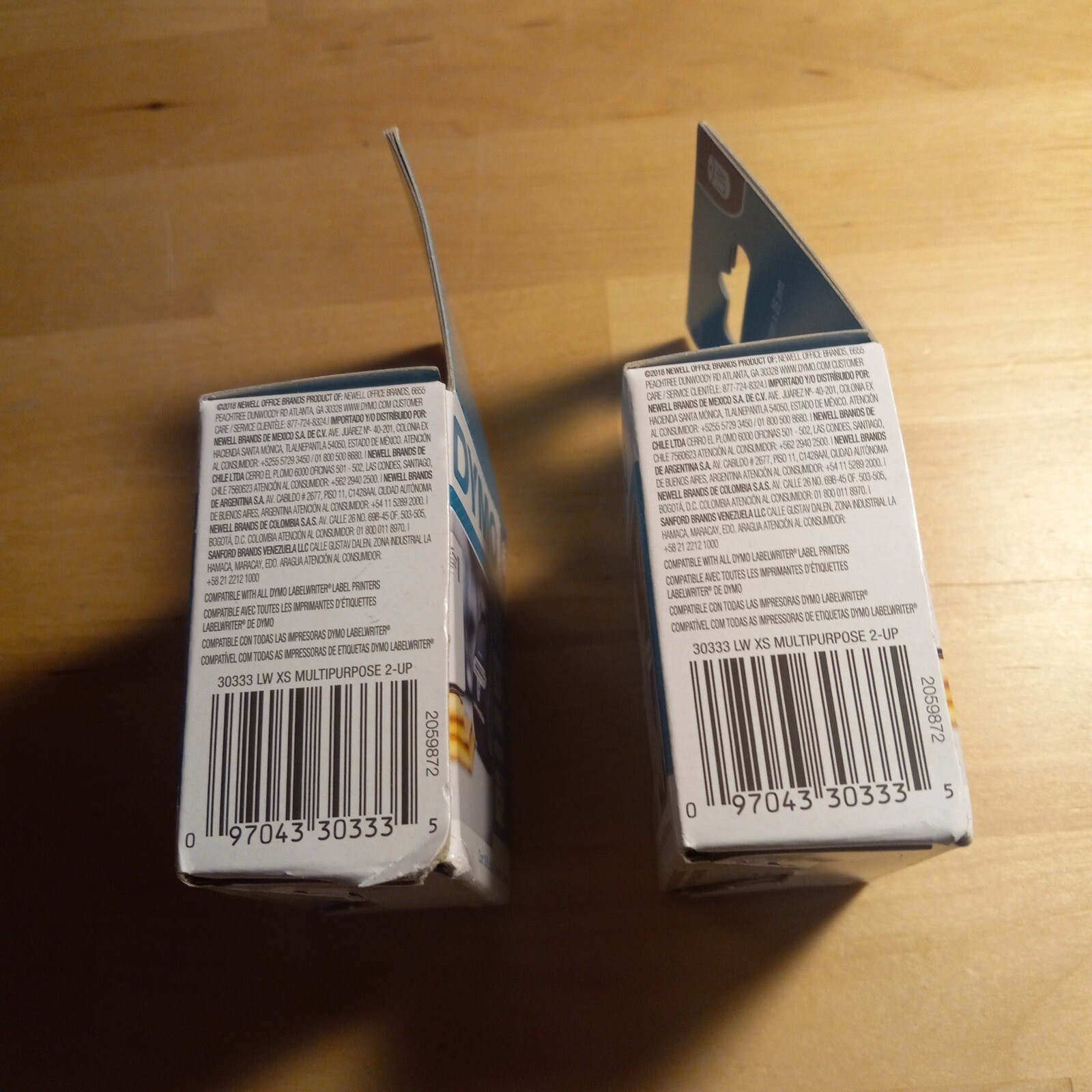 DYMO 30333 printer label (2 box)