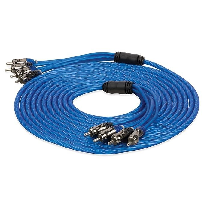 SCOSCHE EFXRR417 EFX 17 Foot R-Series 4 Channel Reference Twisted Multi-Core RCA