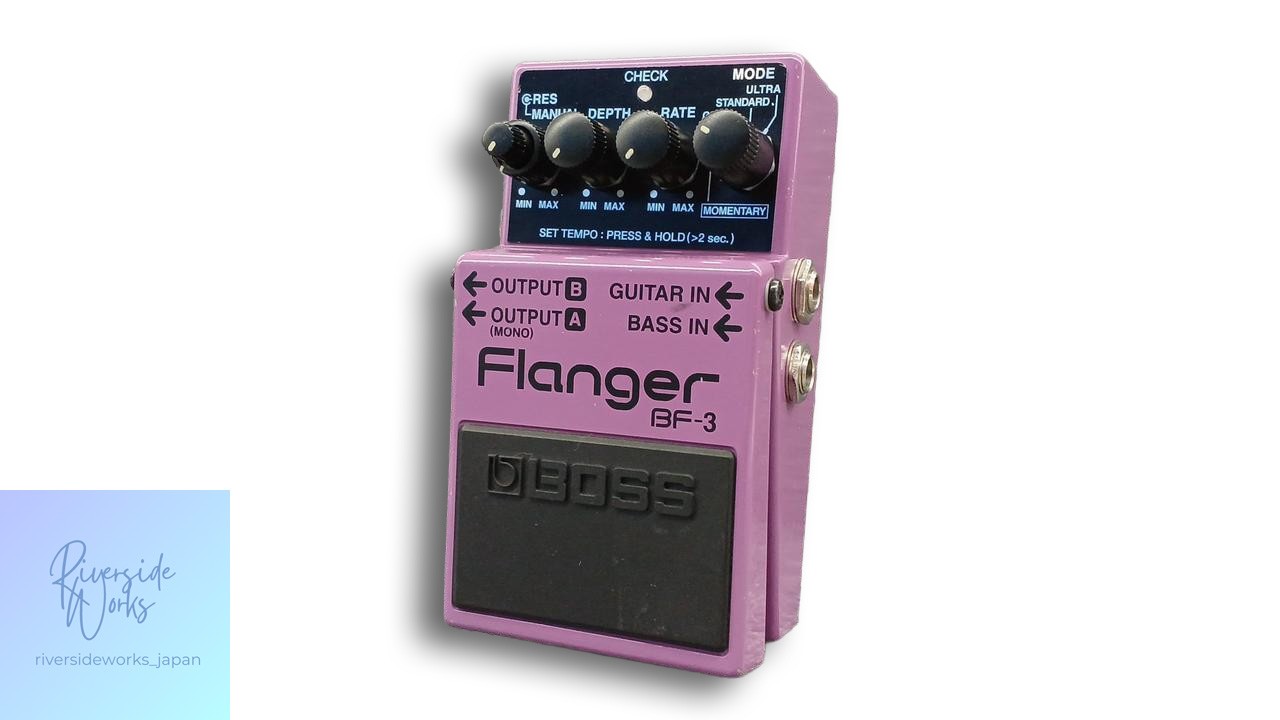 BOSS BF-3 Flanger Guitar Effects Pedal Used Condition JP